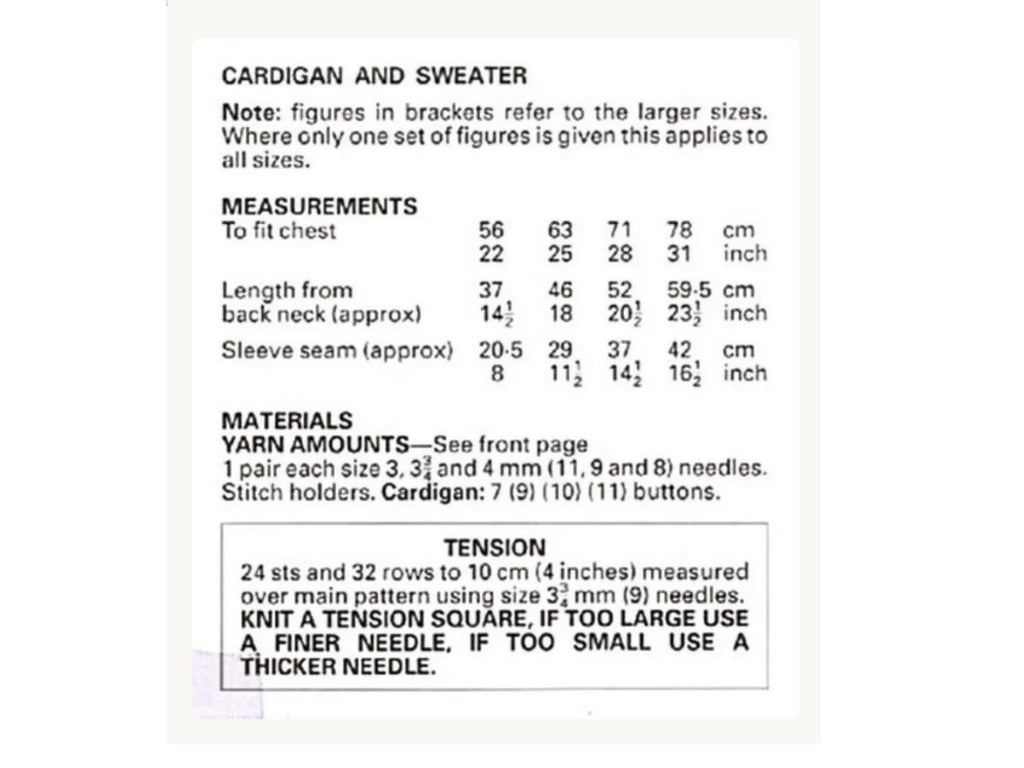 Boys  Sweater Knitting Pattern – Basketweave DK Wool (PDF Download)