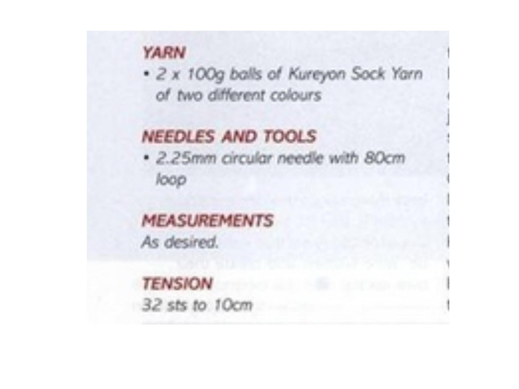 Knitted Sock Patterns | Step-by-Step Tutorial (PDF)