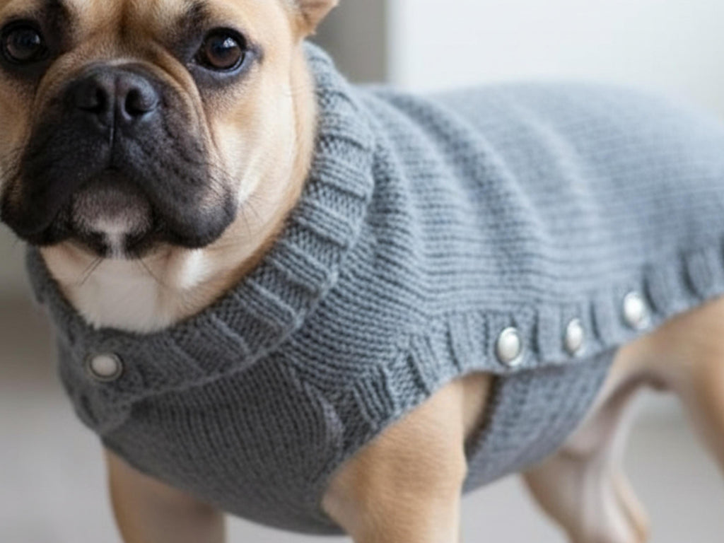 Dog Coat Knitting Pattern | DK Yarn, 11 Sizes (PDF Pattern)