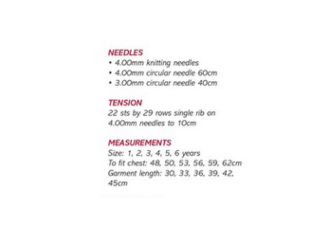 Striped V-Neck Vest Knitting Pattern, Baby Waistcoat Sizes 1-6 (PDF Download)
