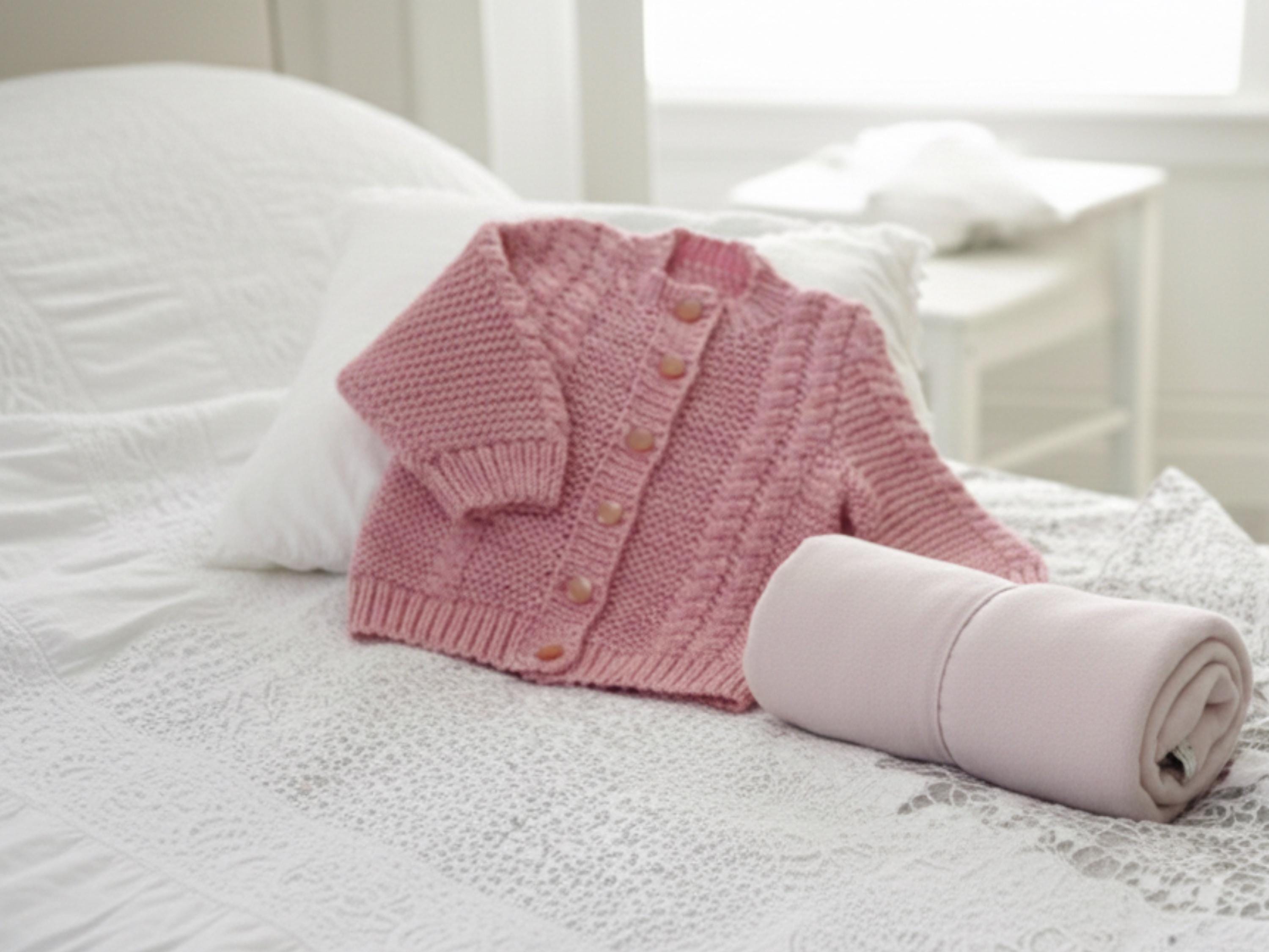 Baby Knitting Patterns Cable Knit Baby Cardigan & Vest Pattern: Heirloom PDF (Digital Download)