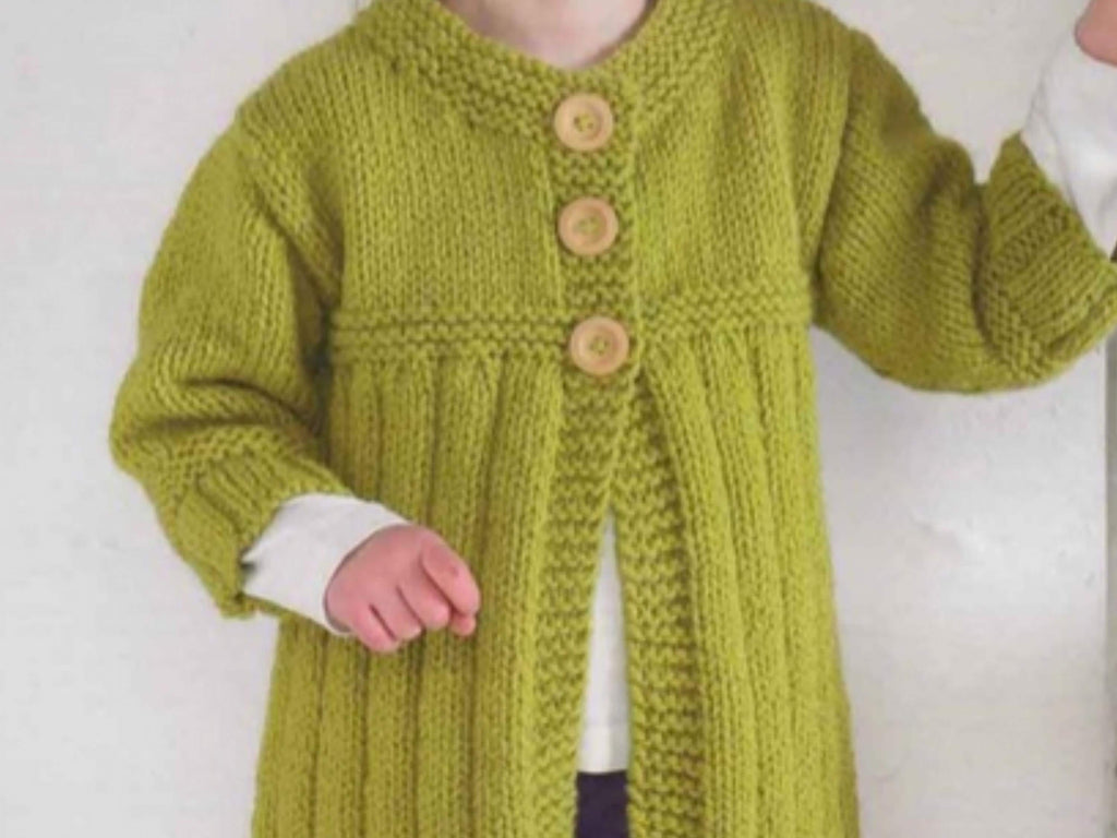Baby knitting patterns for 3yrs old girls Cable Knit Swing Coat Pattern, Vintage Baby Jacket Knitting (PDF Download)