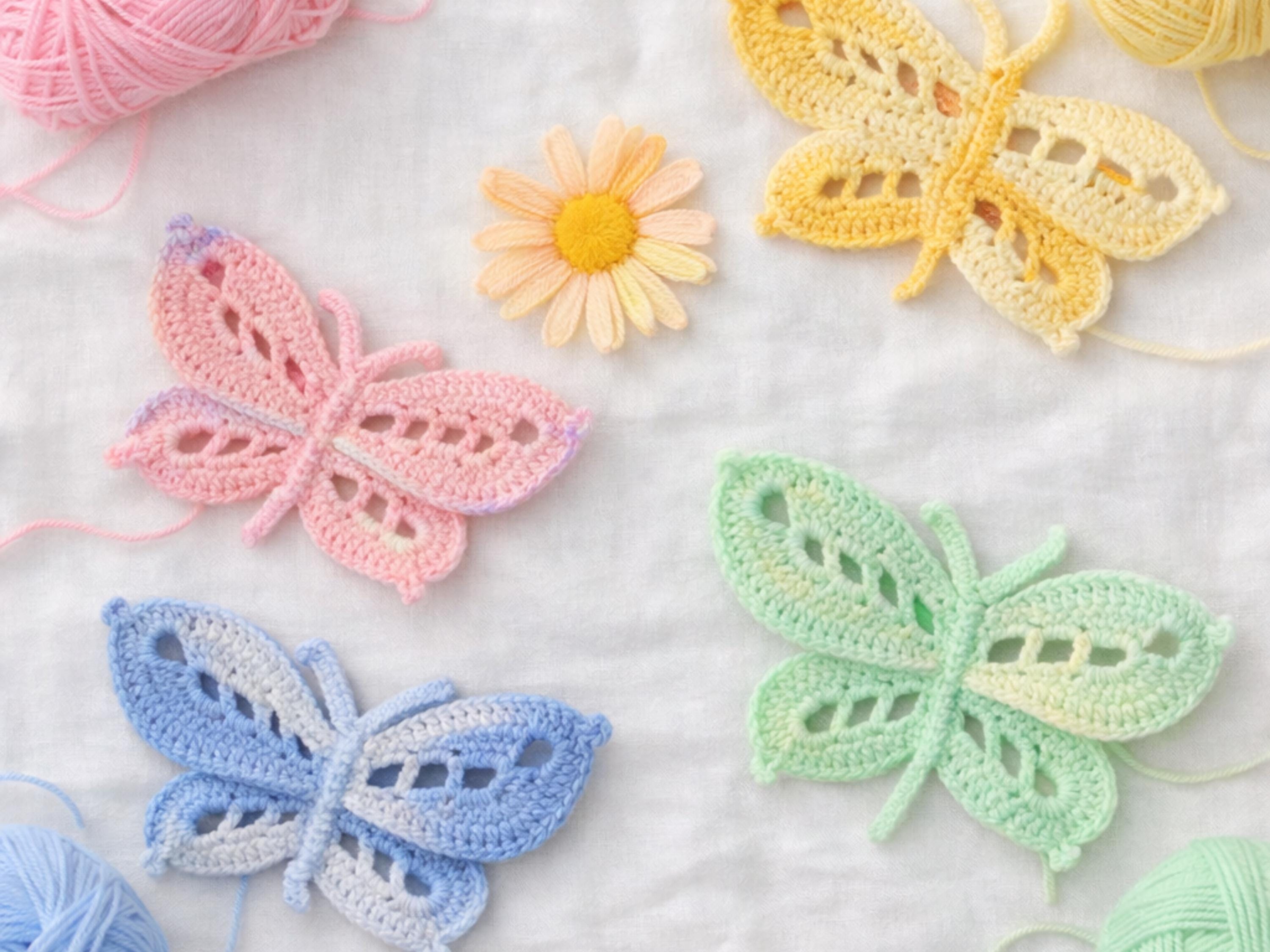 RETIREMENT SALE *Easy Crochet Butterfly Pattern – Step-by-Step Guide for Beginners & DIY Crochet Projects