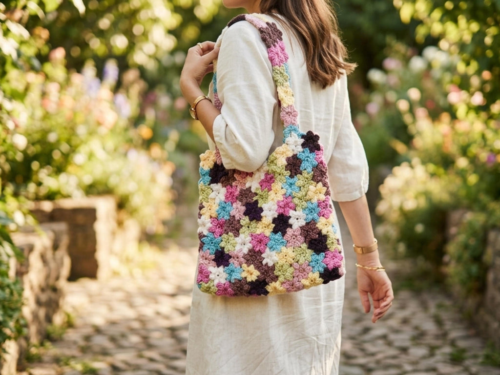 crochet bag pattern  Flower Bag Pattern – PDF Digital Download Daisy  crochet bag