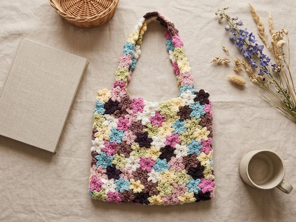 crochet bag pattern  Flower Bag Pattern – PDF Digital Download Daisy  crochet bag