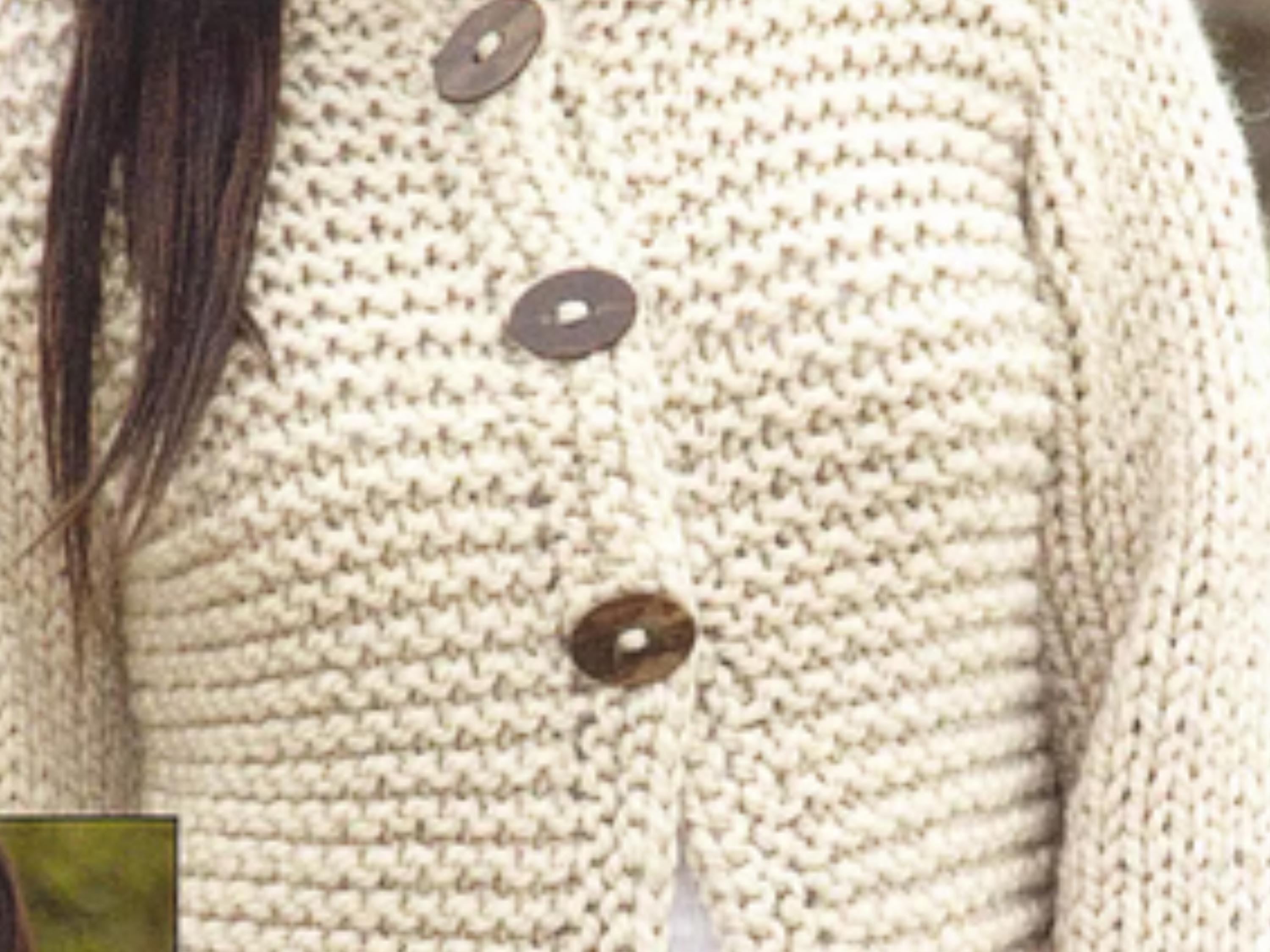 RETIREMENT SALE *Super Chunky  Jacket Knitting Pattern (PDF Download) –   ladies women womens Cardigan Easy Knit Jacket~Super Chunky 32-42"
