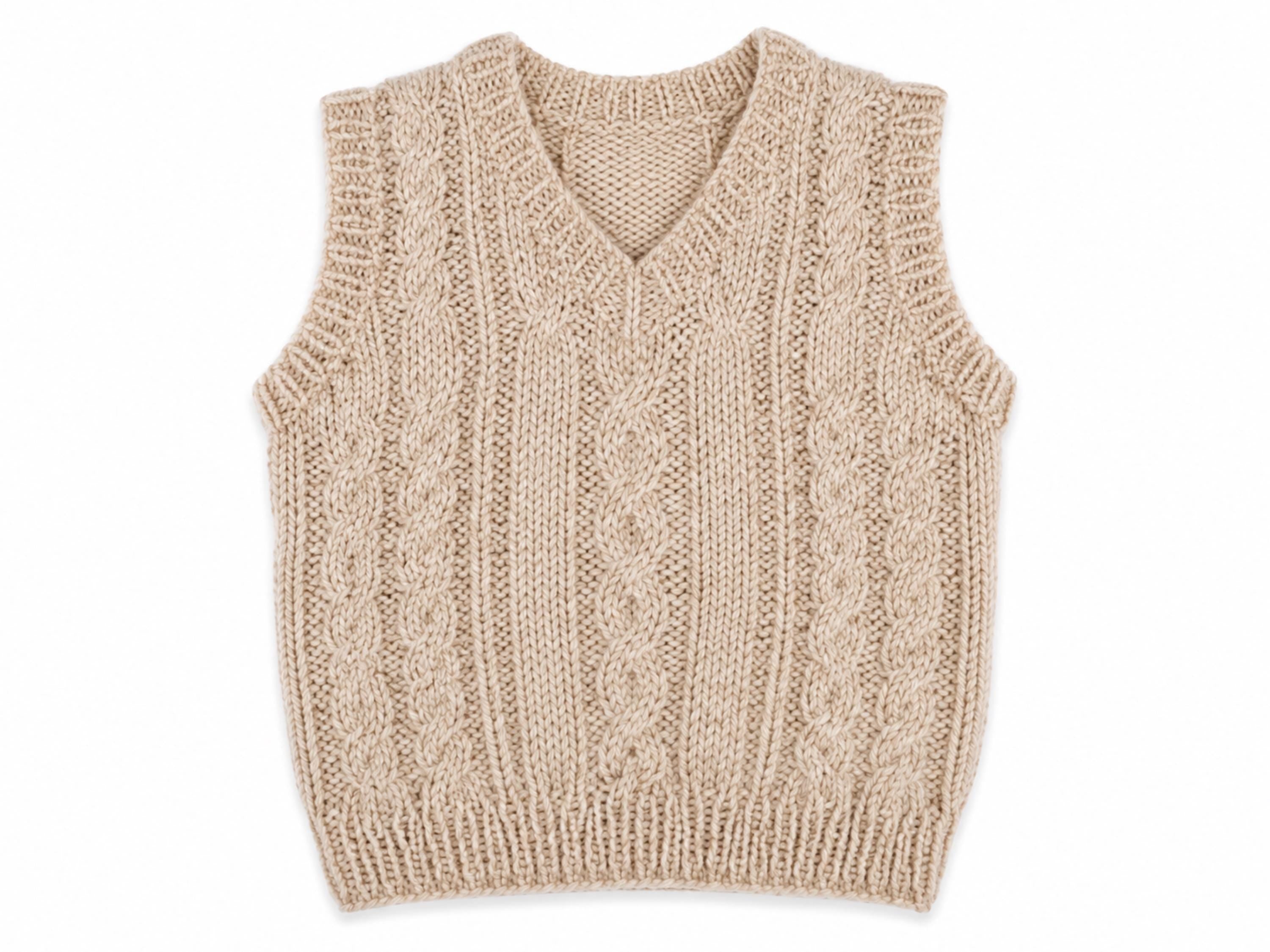 SALE *Baby Childrens V-Neck Slipover Knitting Pattern (PDF Download) – DK Weight Yarn