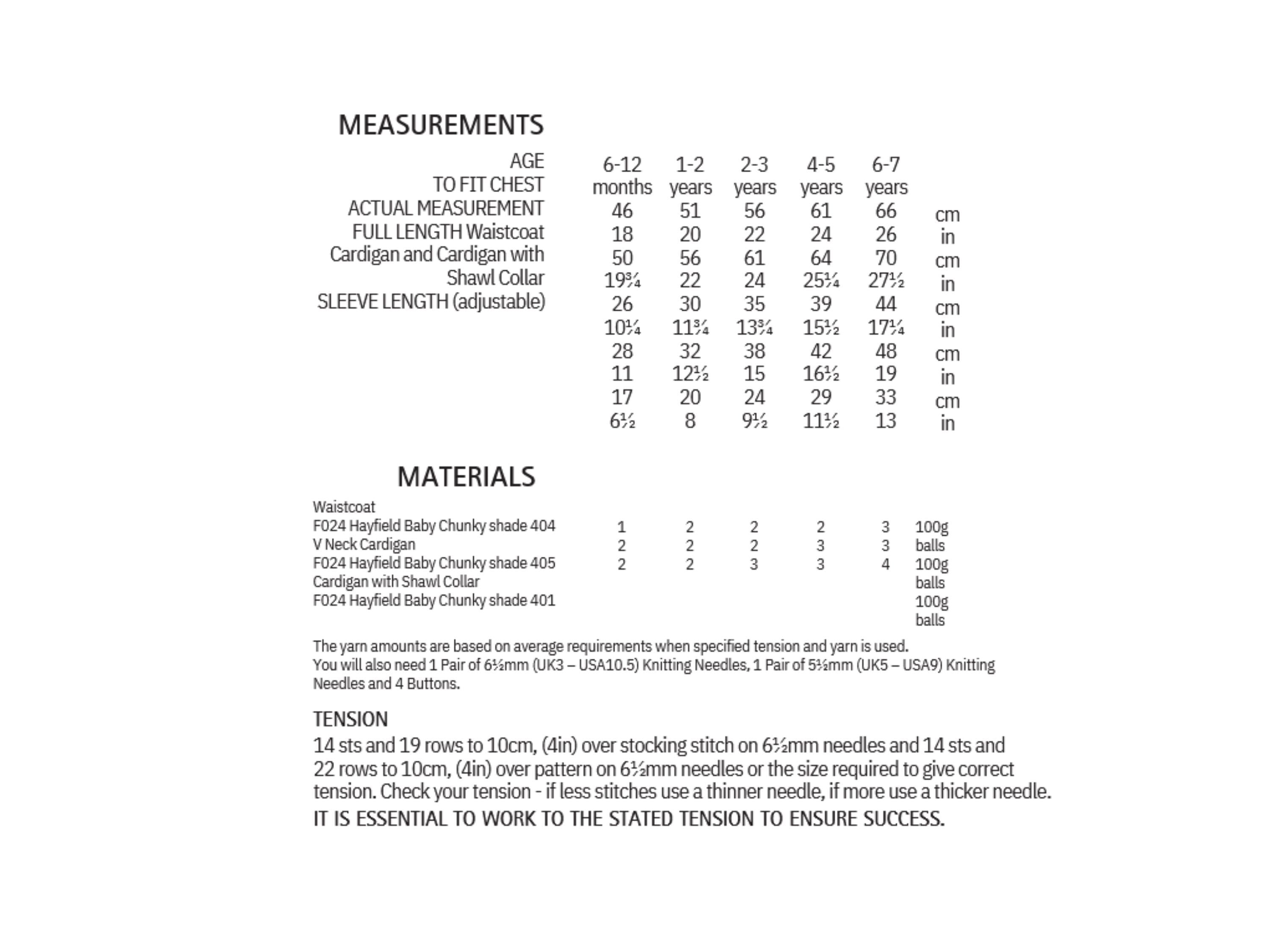 Baby Waistcoat Knitting Pattern | Chunky Knit Vest, V-Neck, Shawl Collar (PDF Download)