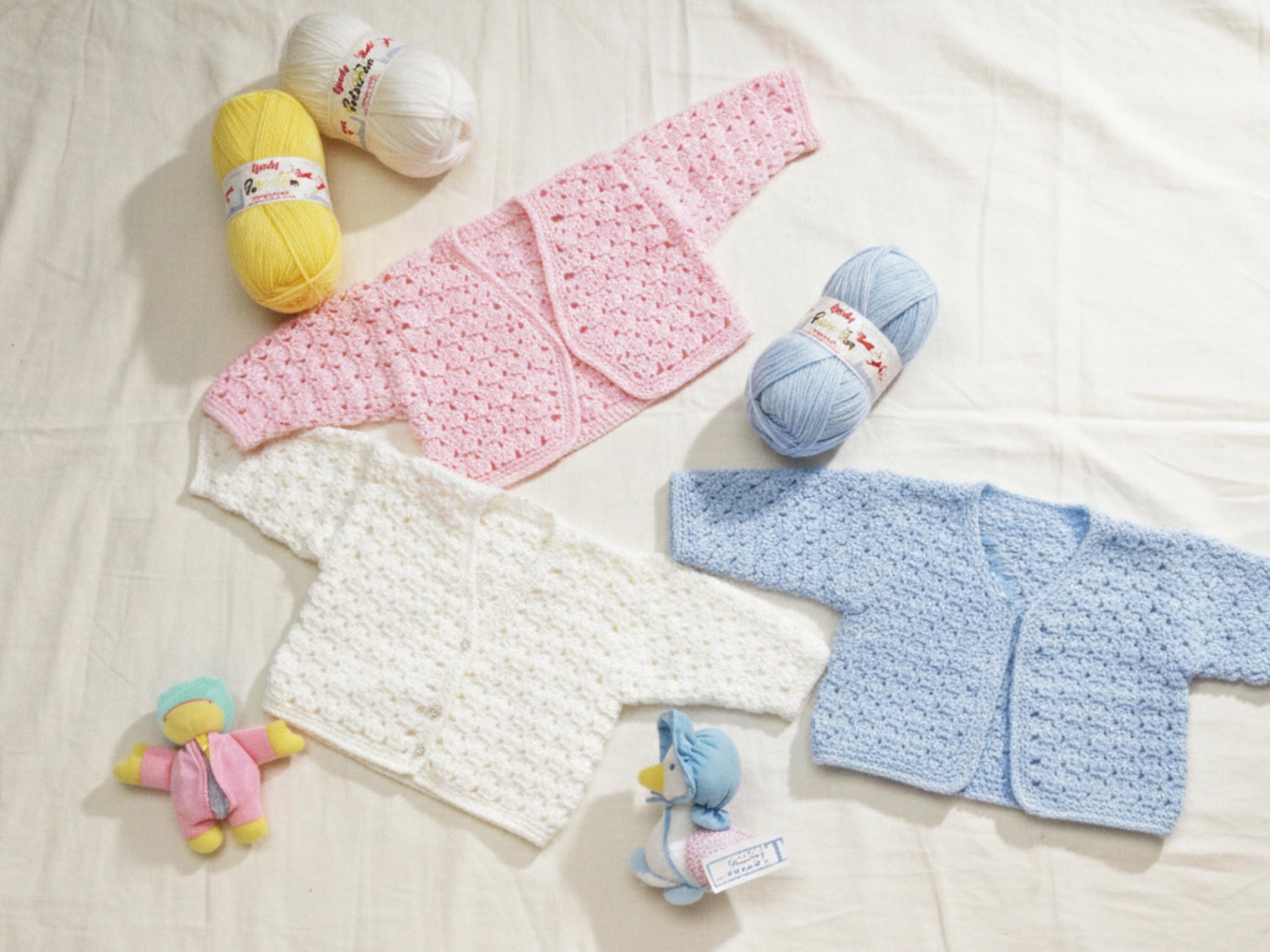 Easy Crochet Toddler Cardigan Pattern | Beginner Unisex Sweater (PDF Download 0-3 years)