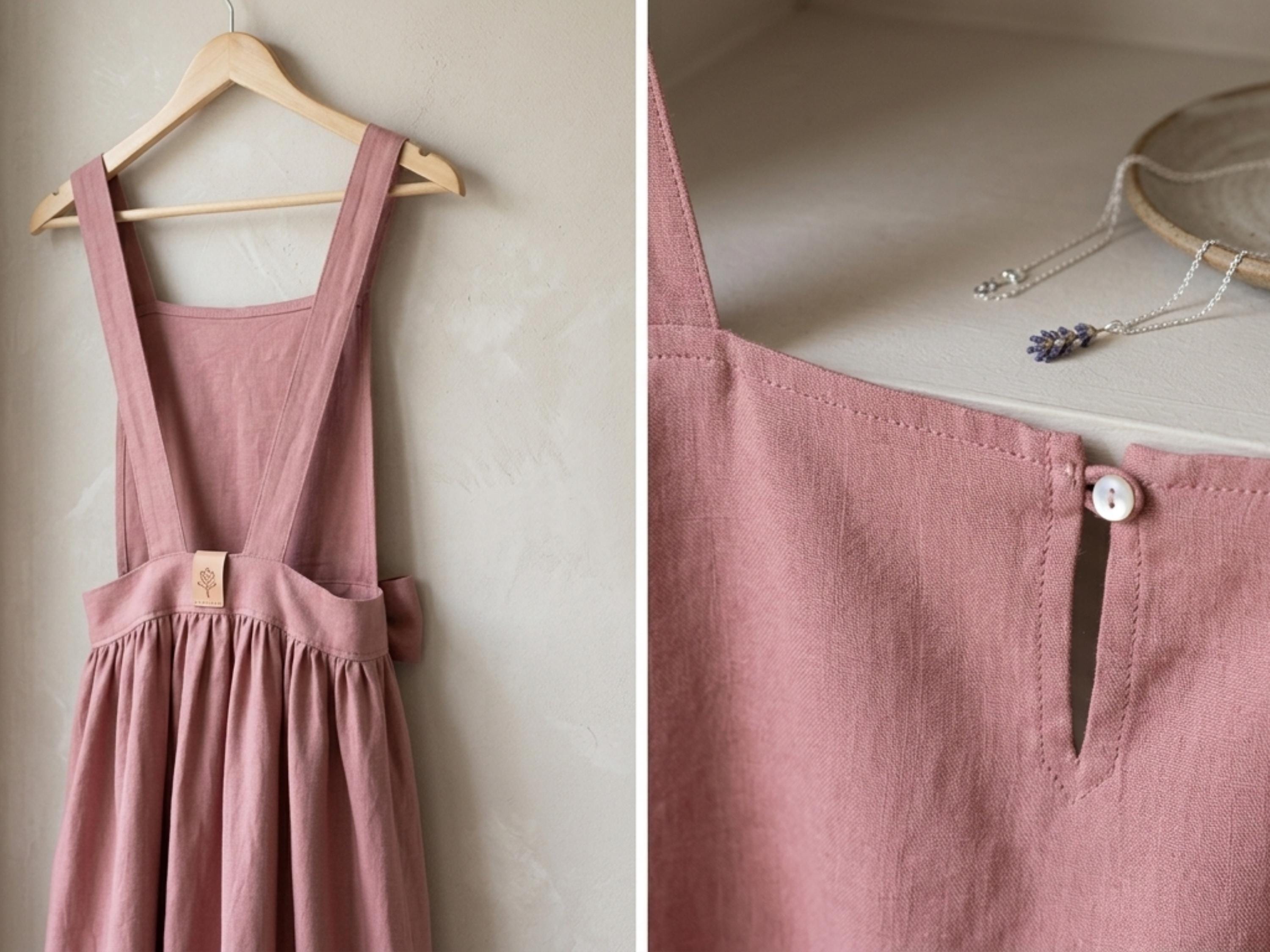 Apron Sewing Pattern – Classic Dress Apron (Digital PDF)
