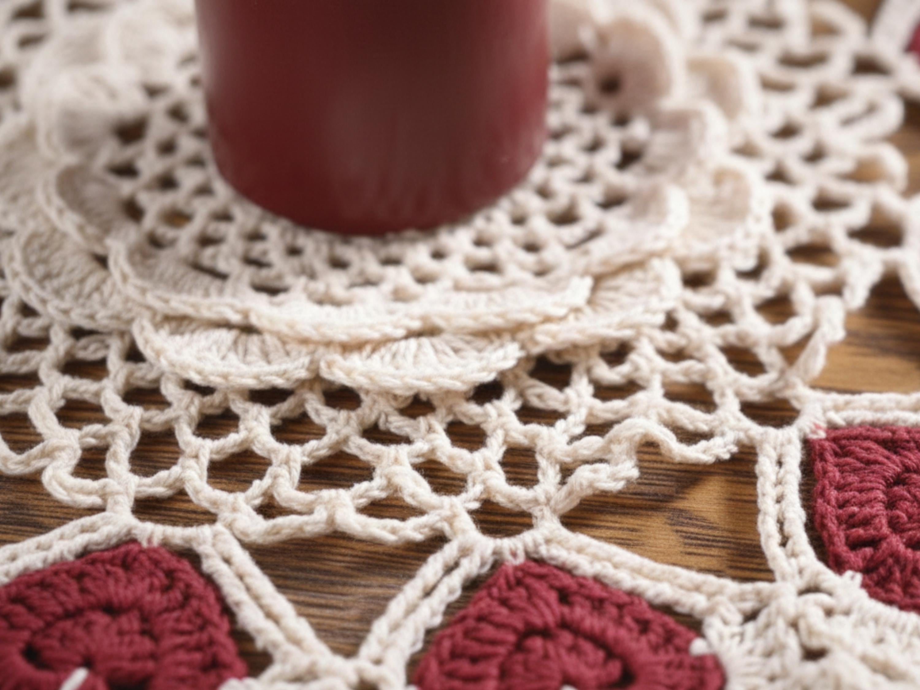 Vintage Heart Doily Crochet Pattern | Valentine's Lace (PDF)