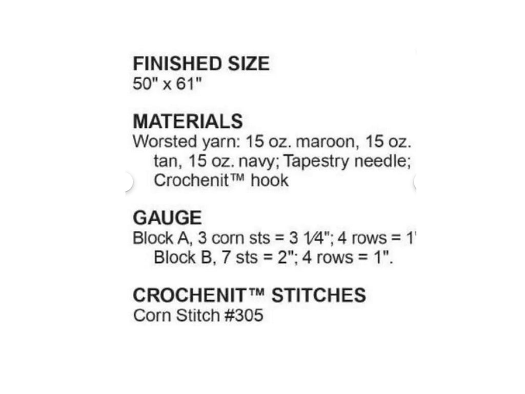 Patriotic Tunisian Crochet Blanket Pattern – Americana Stars Stripes Throw (PDF)