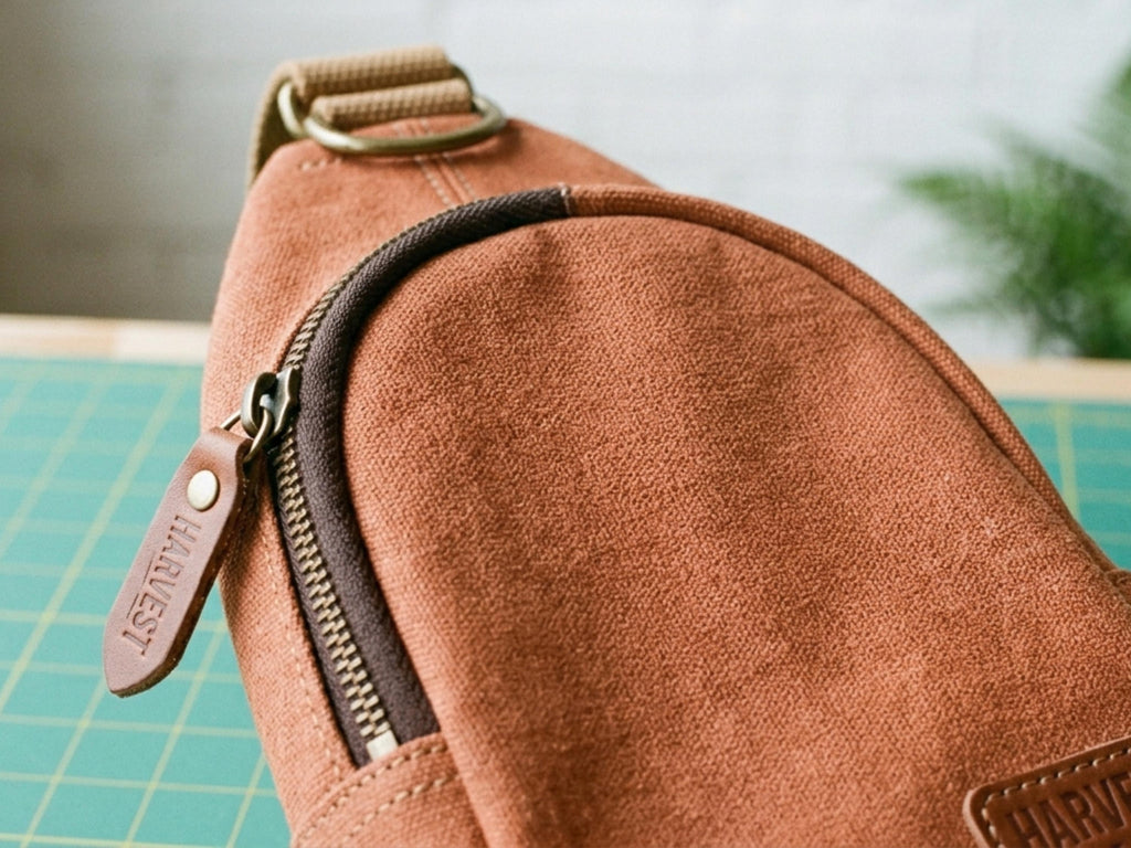 Retro Sling Bag Sewing Pattern, Unisex Crossbody Backpack, DIY (Instant Download)