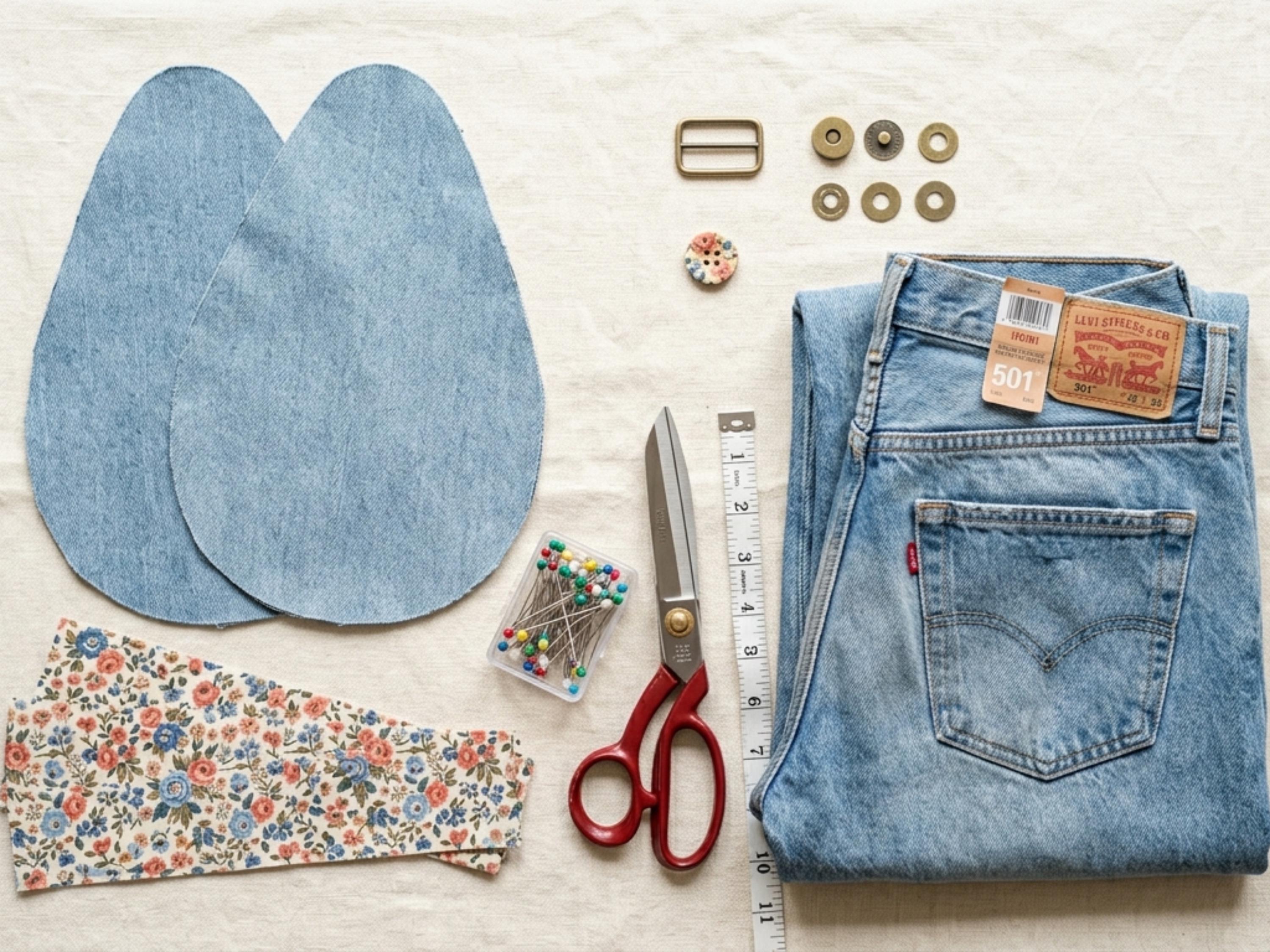 Boho Sling Hobo Bag Sewing Pattern PDF, Crossbody Tote Hobo DIY, Upcycle Jeans Bag, Floral Denim Shoulder Bag, Easy Sewing, Instant Download
