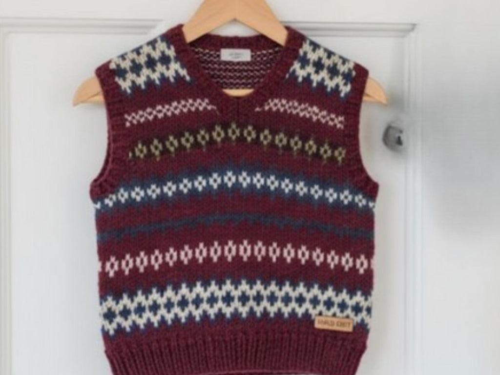 Baby Vest knitting  Pattern | Vintage  Sweater (PDF Pattern)