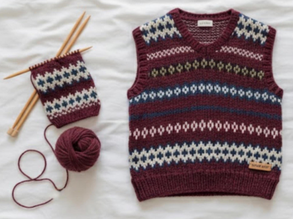 Baby Vest knitting  Pattern | Vintage  Sweater (PDF Pattern)