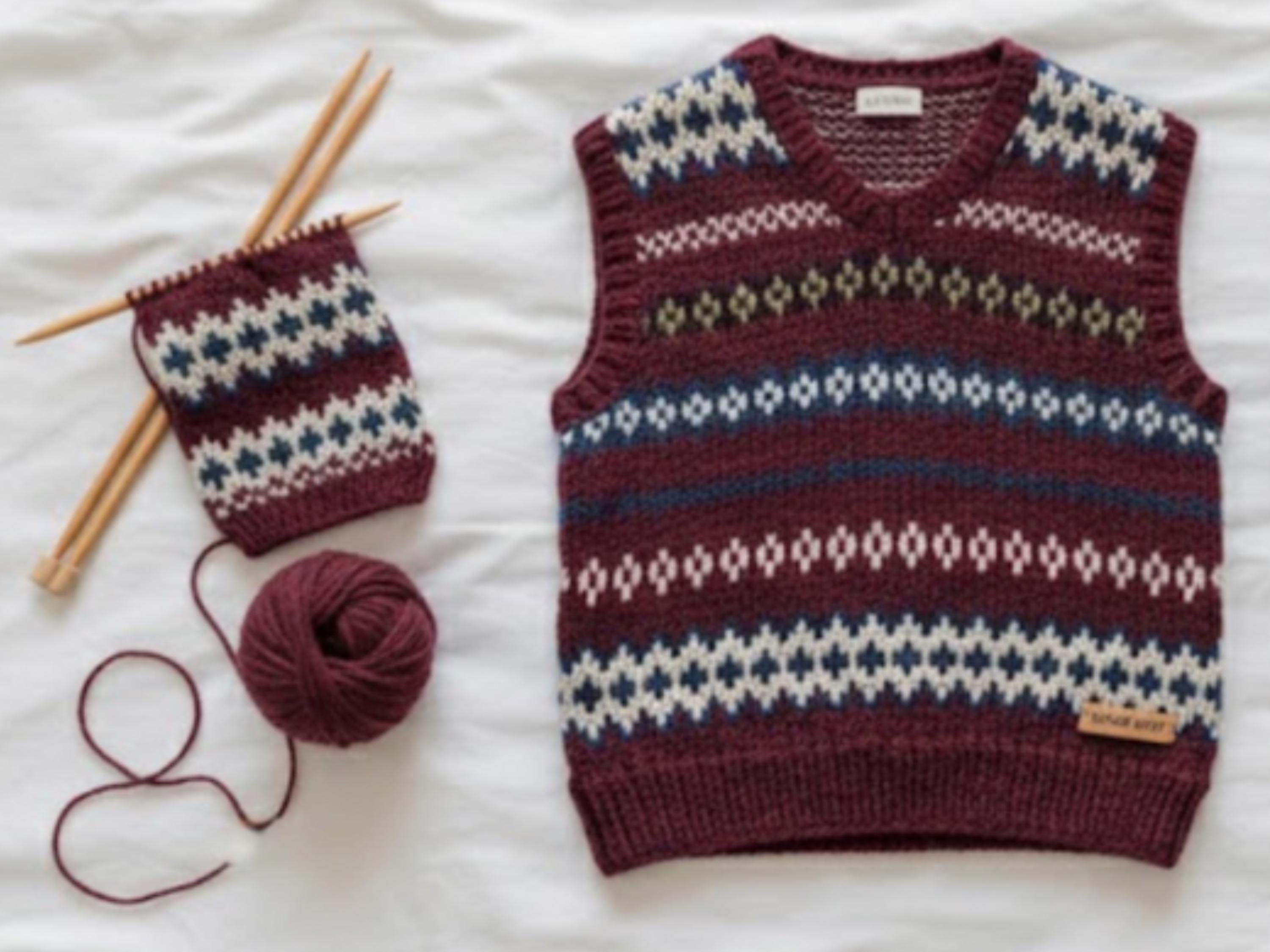 Baby Vest knitting  Pattern | Vintage  Sweater (PDF Pattern)