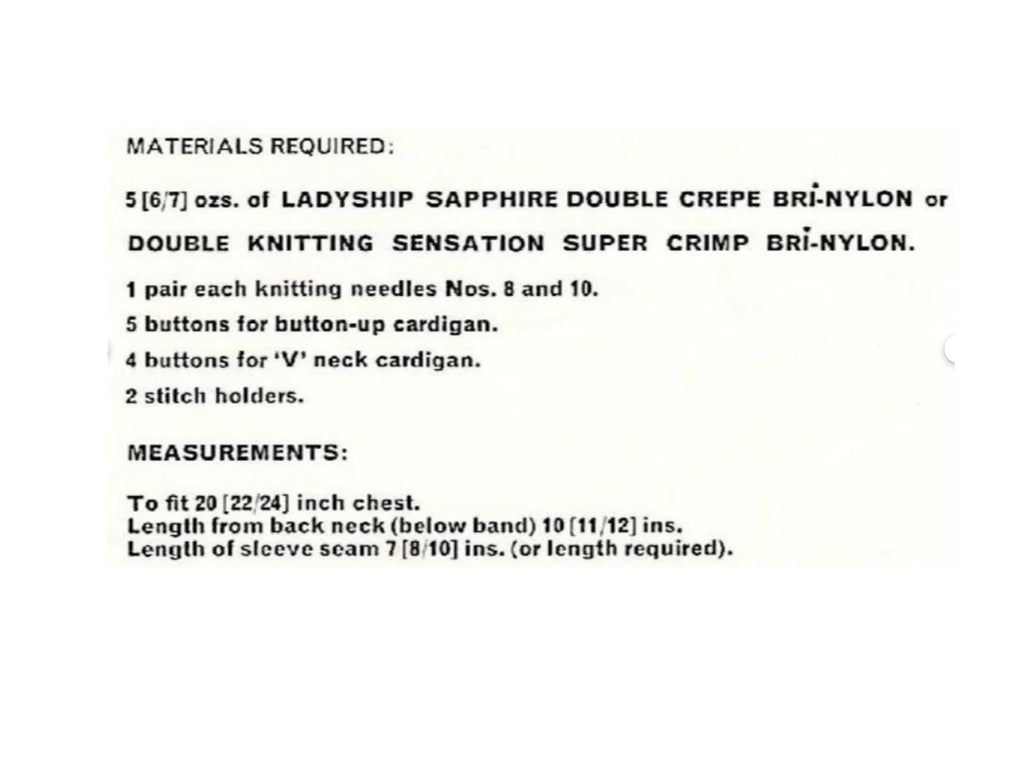 Toddler Raglan Cardigan Knitting Pattern – DK Yarn, 2 Styles (20-24” Chest) PDF Pattern