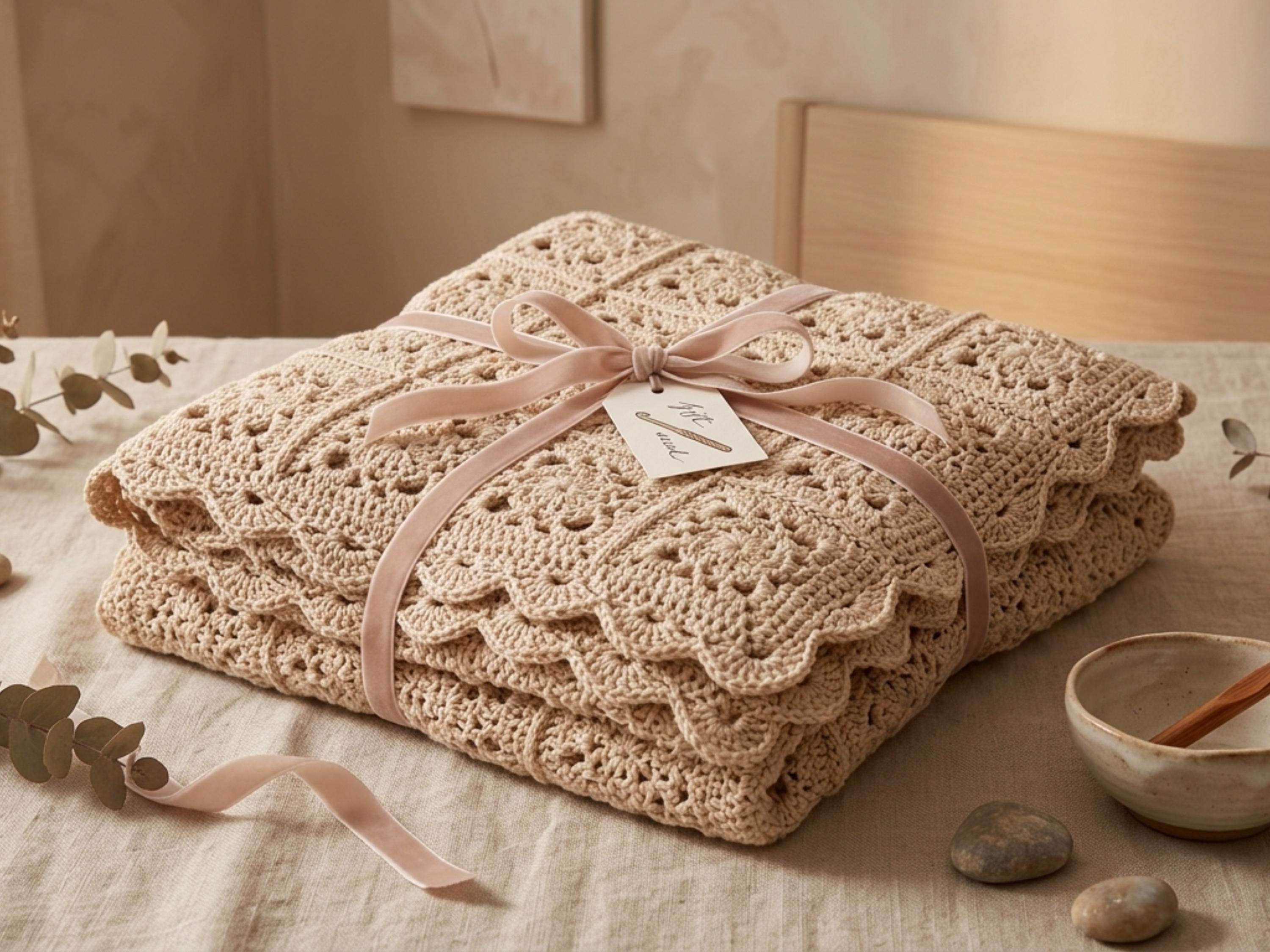 Christmas , Wedding , Birthday crochet DIY handmade gift -Afghan Lace Crochet Pattern, Lightweight Blanket Throw, Vintage Design (PDF