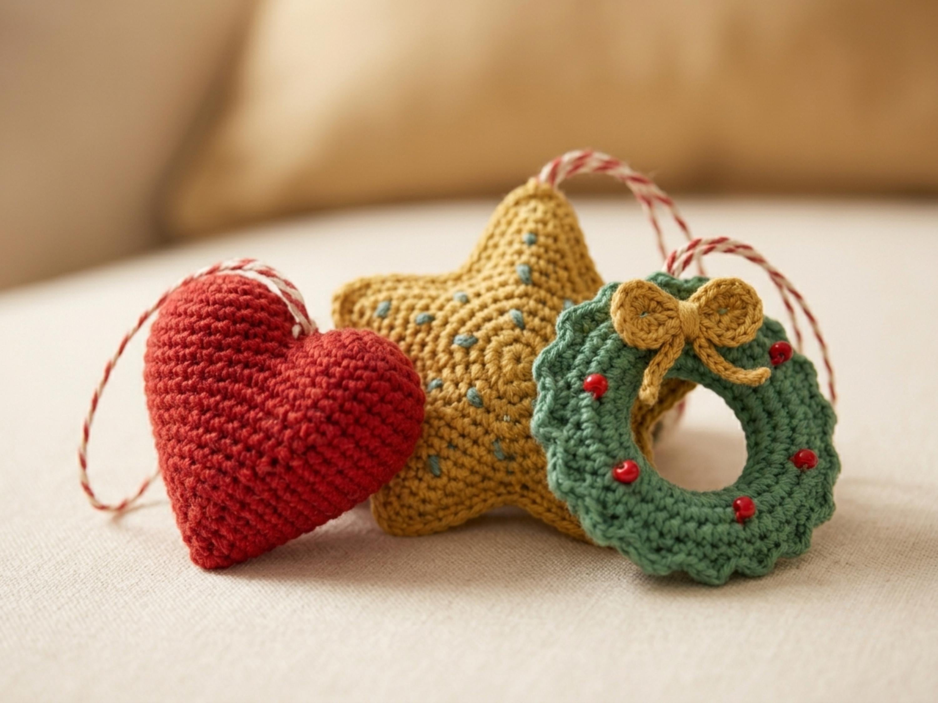 RETIREMENT SALE *Crochet Christmas Ornament Pattern Bundle, 12 Faceless Designs, Beginner Friendly (PDF Download)