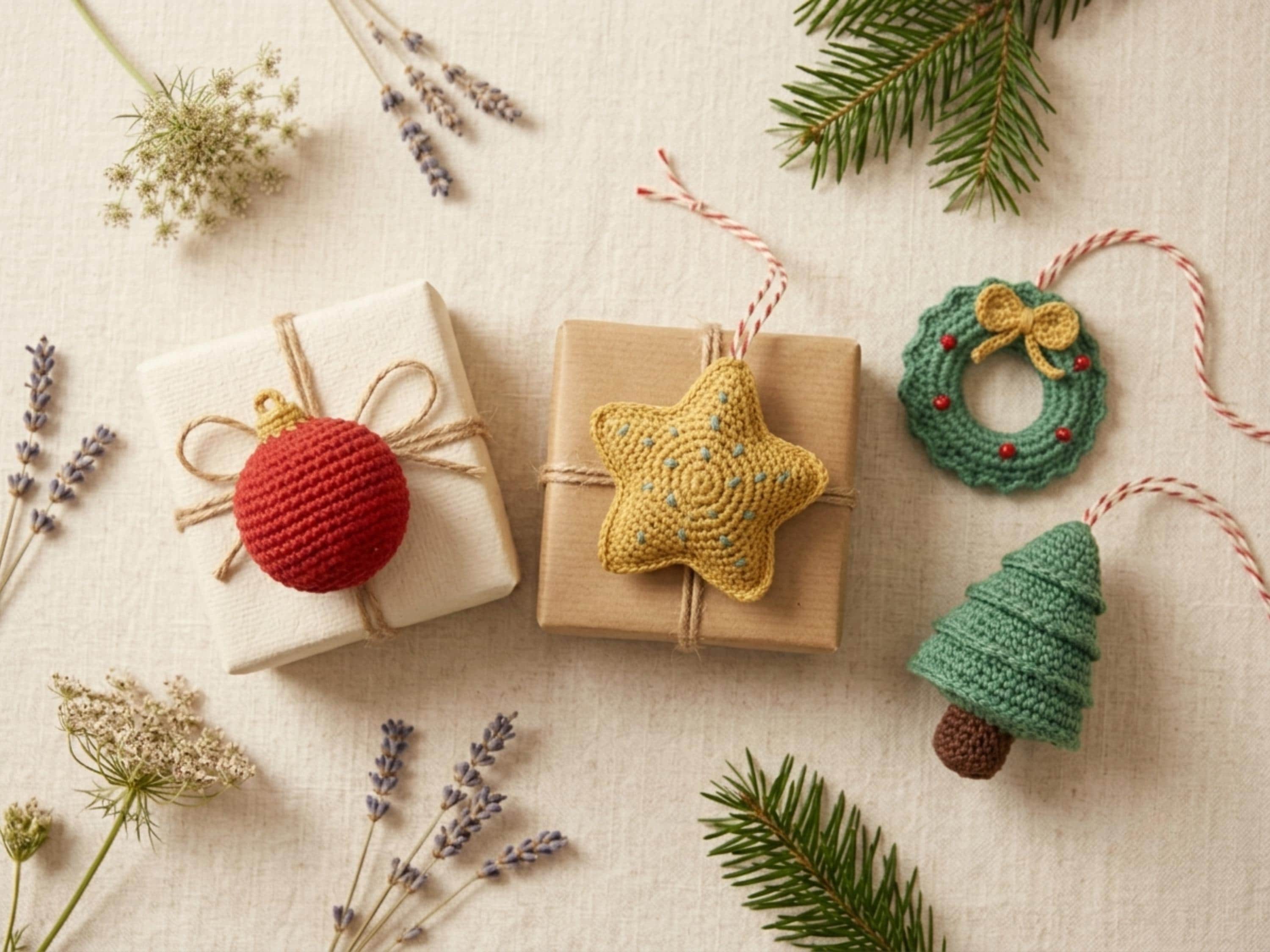 RETIREMENT SALE *Crochet Christmas Ornament Pattern Bundle, 12 Faceless Designs, Beginner Friendly (PDF Download)