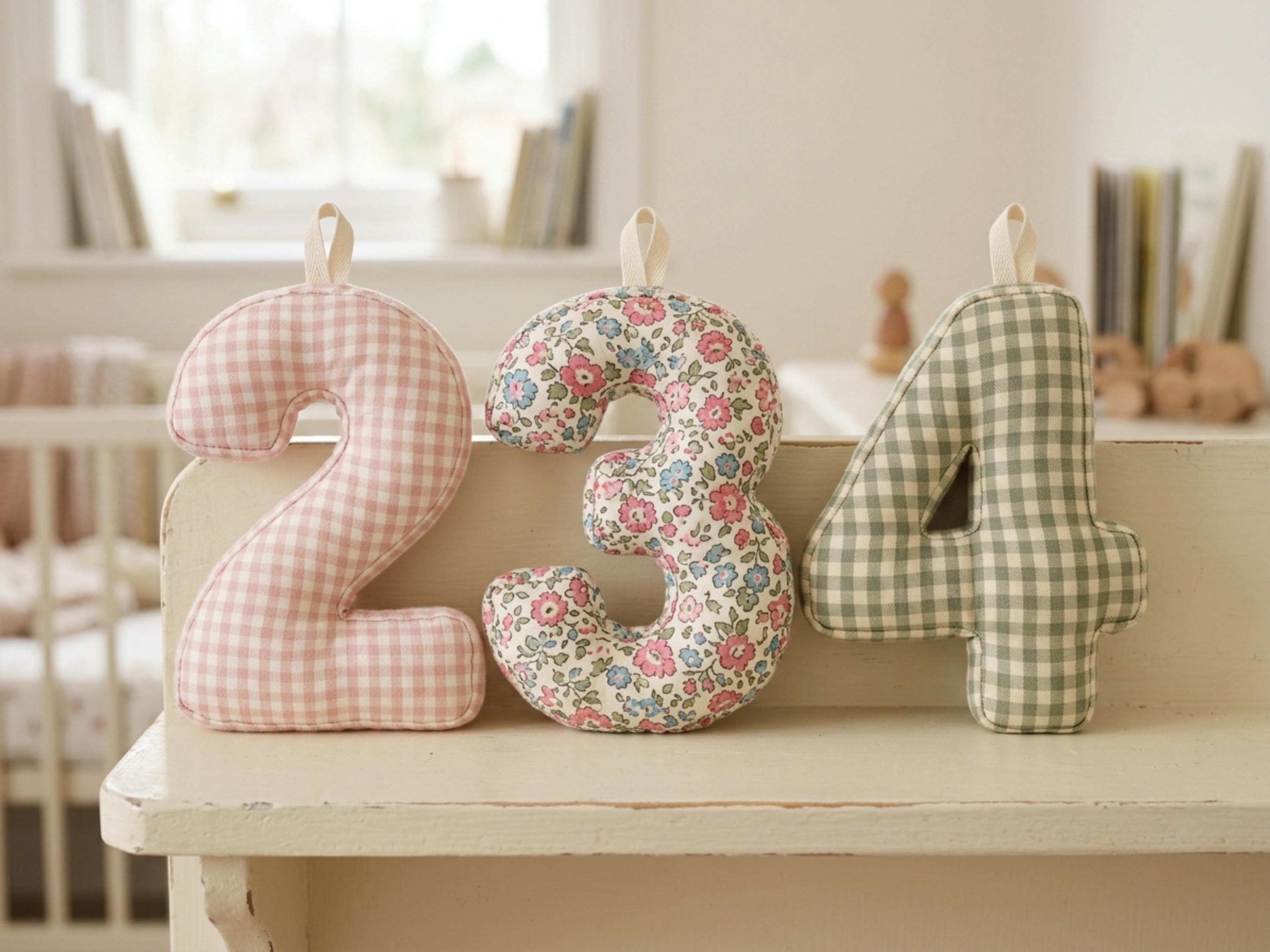 RETIREMENT SALE *Puffy Fabric Letters Sewing Pattern Bundle (PDF), Stuffed Alphabet Template, 6 Sizes