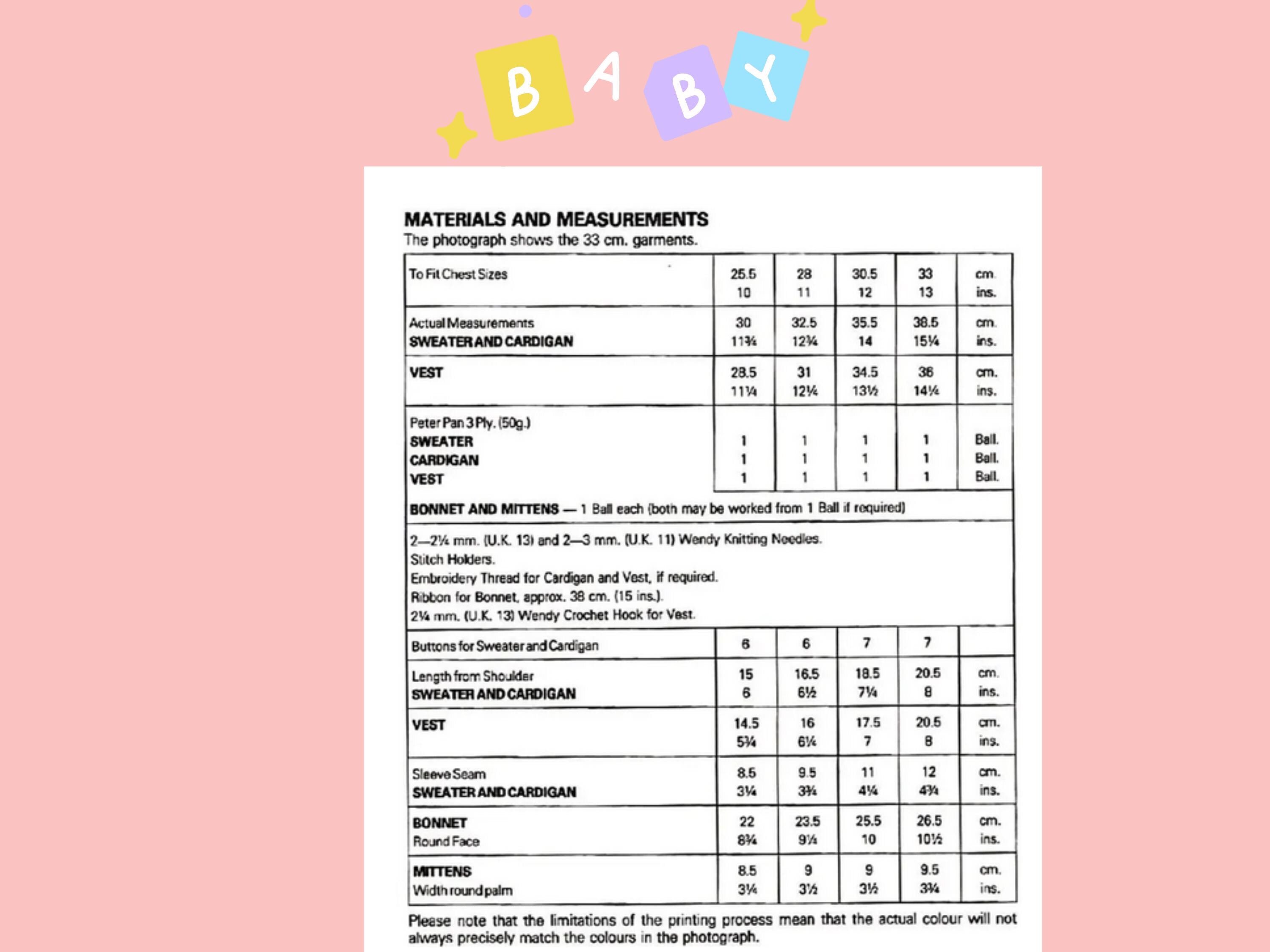 Premature Baby Knitting Pattern PDF, 3ply Preemie Set Cardigan Sweater Bonnet Mittens UK Terms
