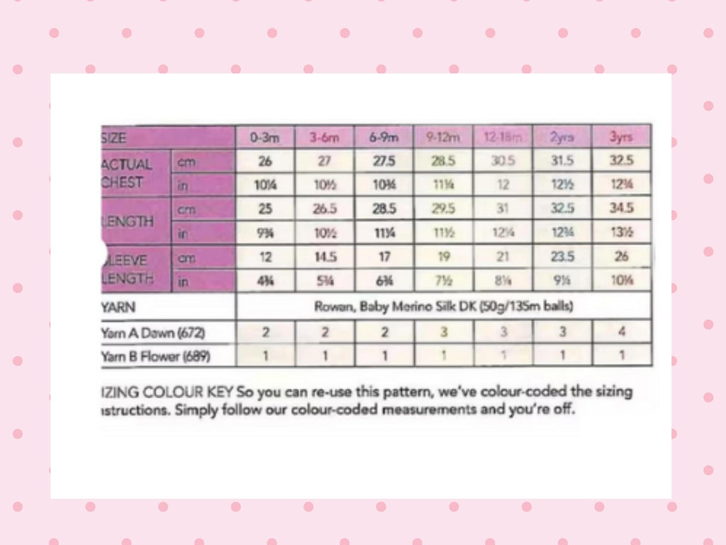 Baby Wrap Cardigan Knitting Pattern, DK Weight, 0-3 Years (PDF Download)