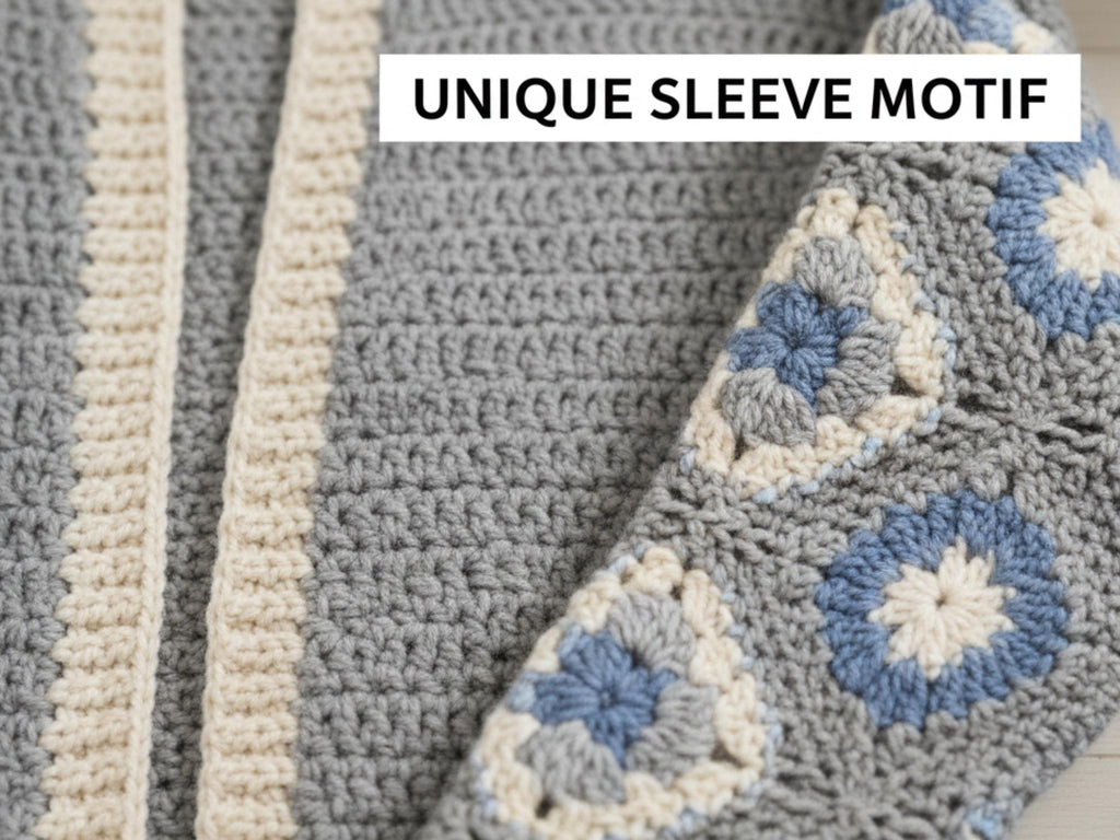 Easy Crochet Pattern PDF, Easy Crochet Jacket Tutorial for Women, Beginner Friendly Oversized Crochet Sweater