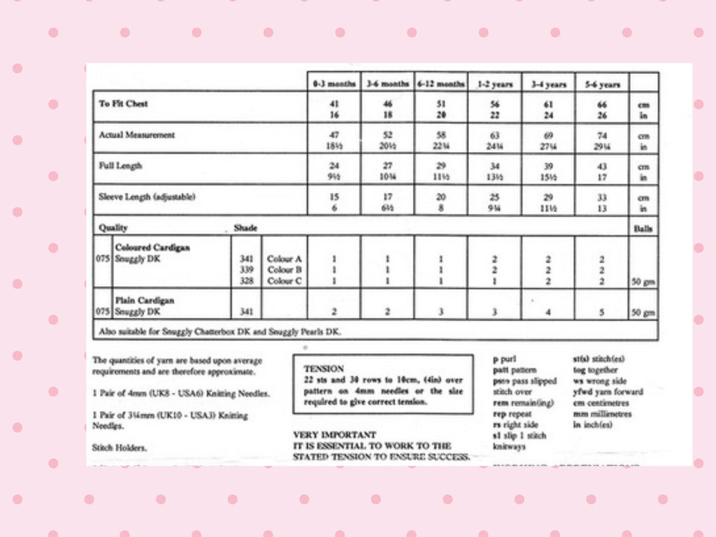 Baby Girls Knitting Patterns – Knitted cardigans  Patchwork Floral Designs (PDF Download)