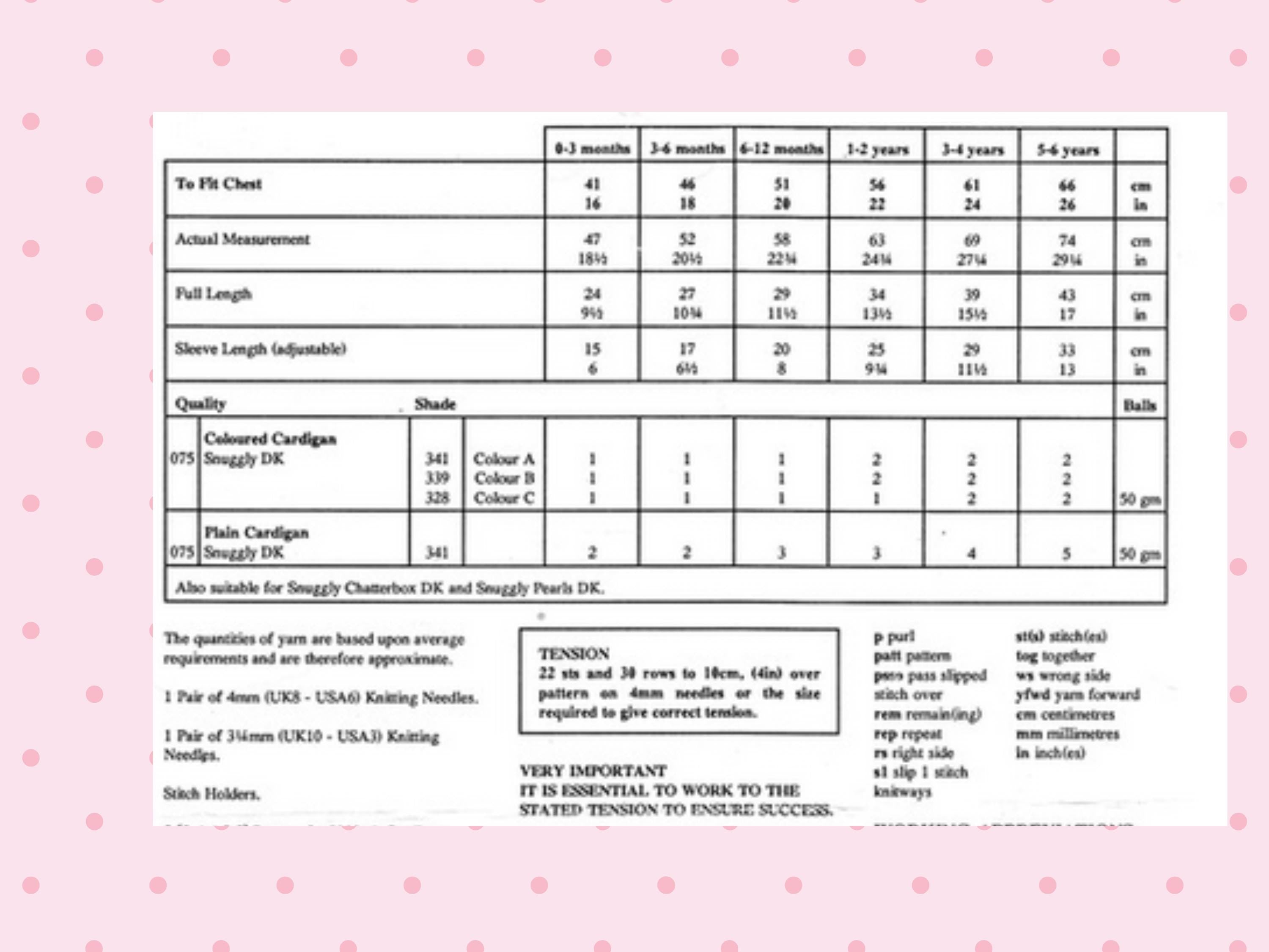 Baby Girls Knitting Patterns – Knitted cardigans  Patchwork Floral Designs (PDF Download)