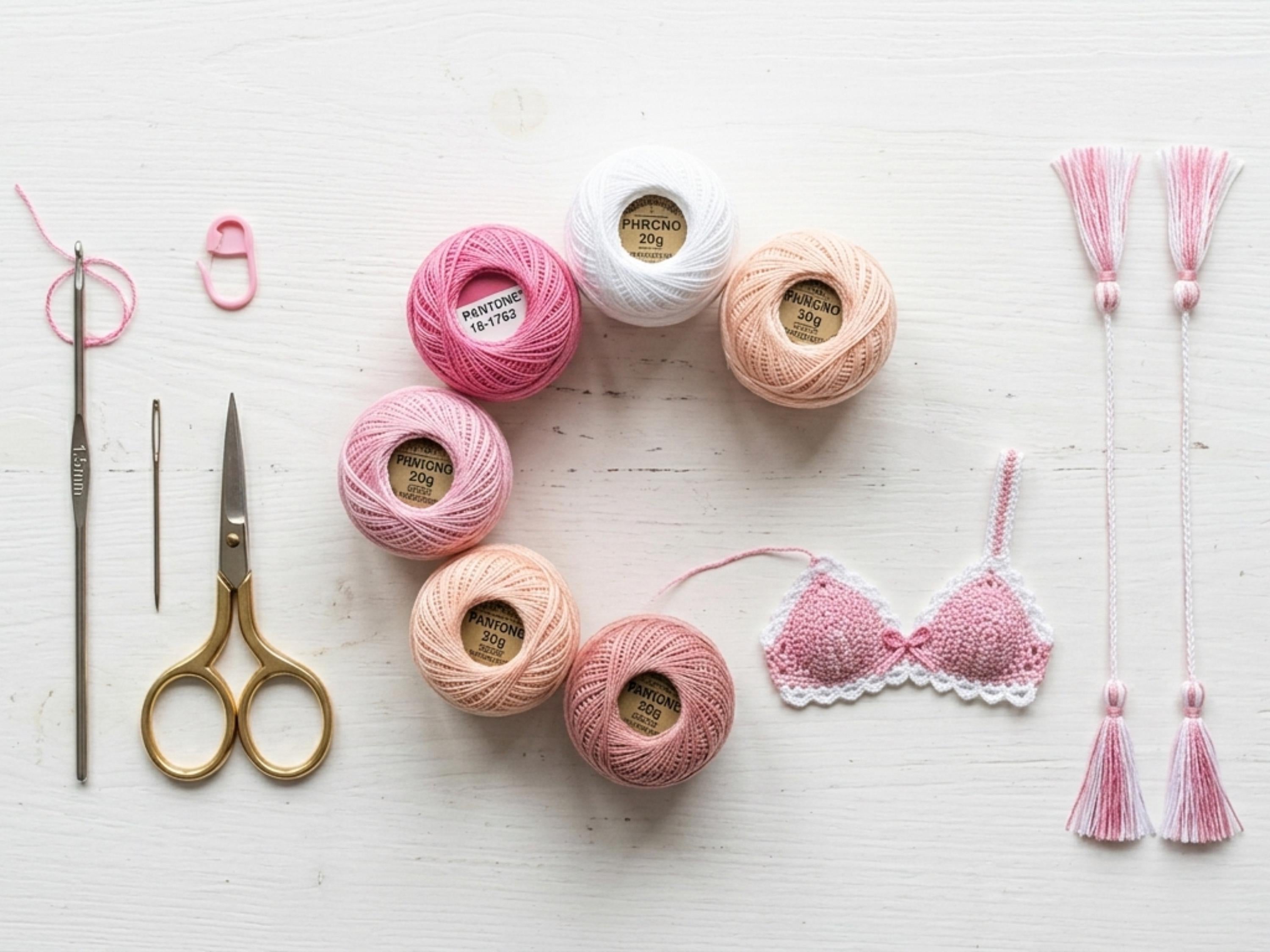 Crochet Lingerie Bookmark Set Pattern PDF, Bra and Panty Corner Bookmarks, Crochet Book Lover Gift, Lace Thread Bookmark Pattern, Instant