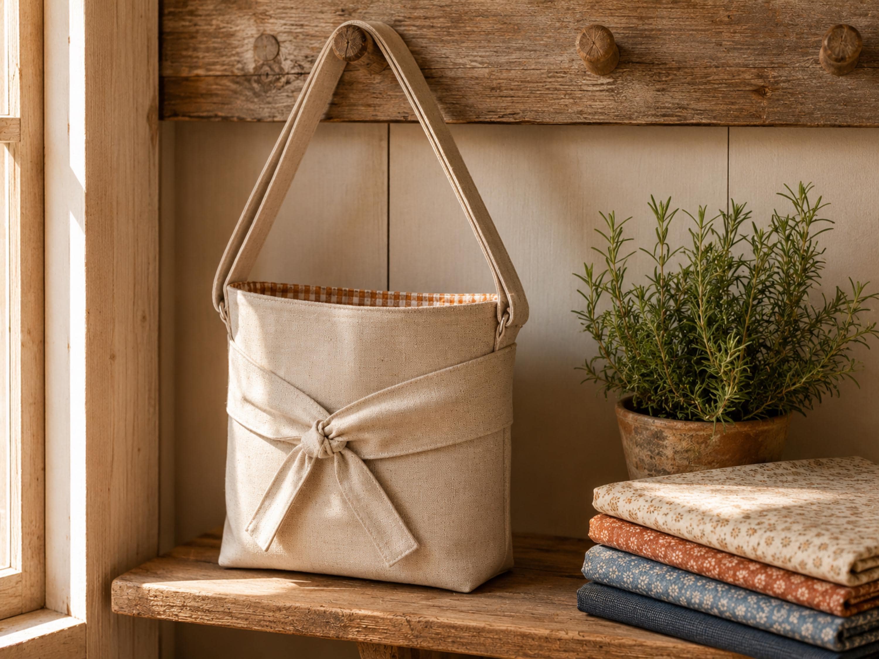 Wrap Tie Crossbody Bag Sewing Pattern | Boho Style, No Hardware (Digital Download)