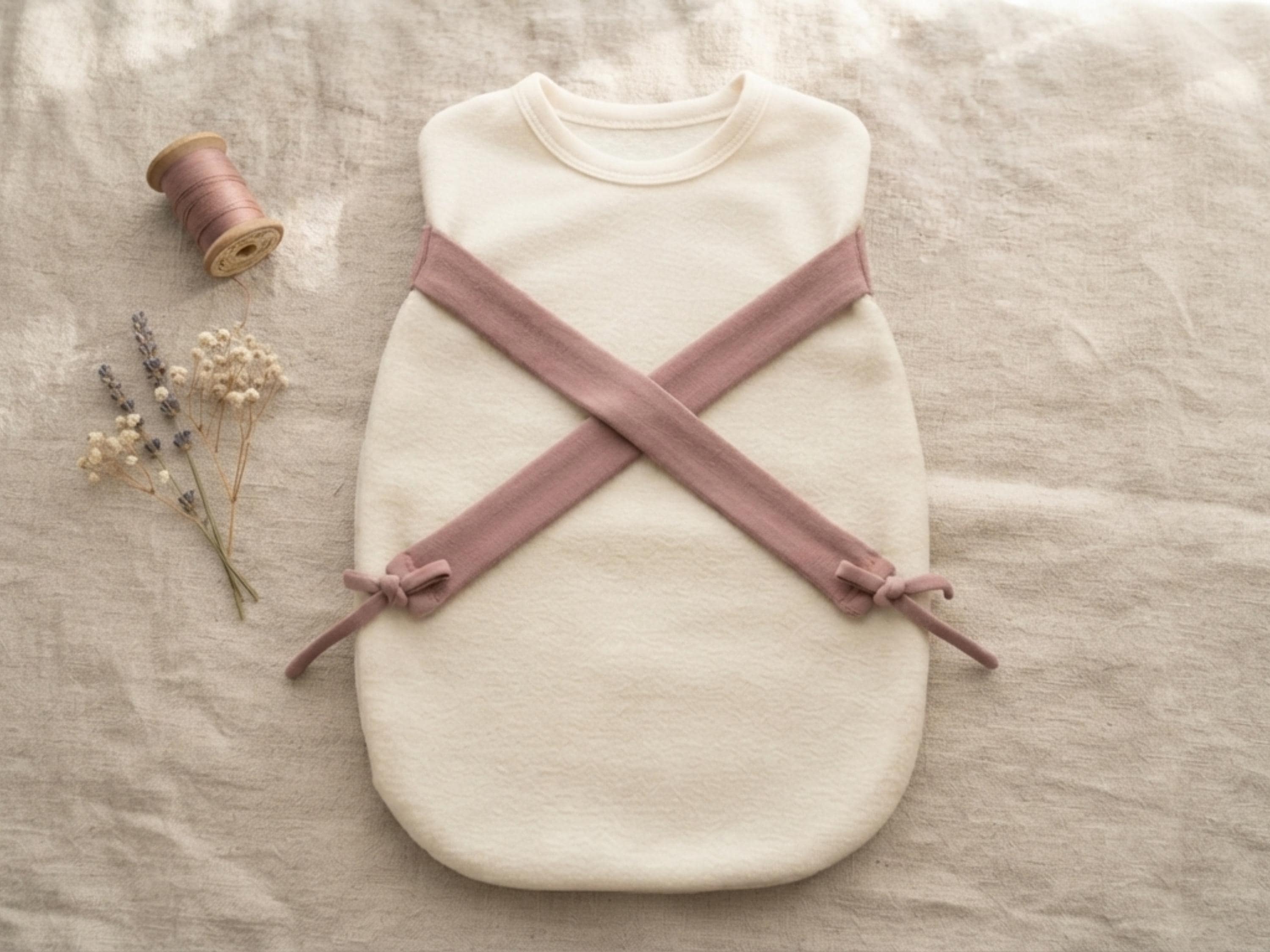 Baby Swaddle Wrap Sewing Pattern, Envelope Cocoon Newborn Sizes (0-3, 3-6 Months) (PDF Download)