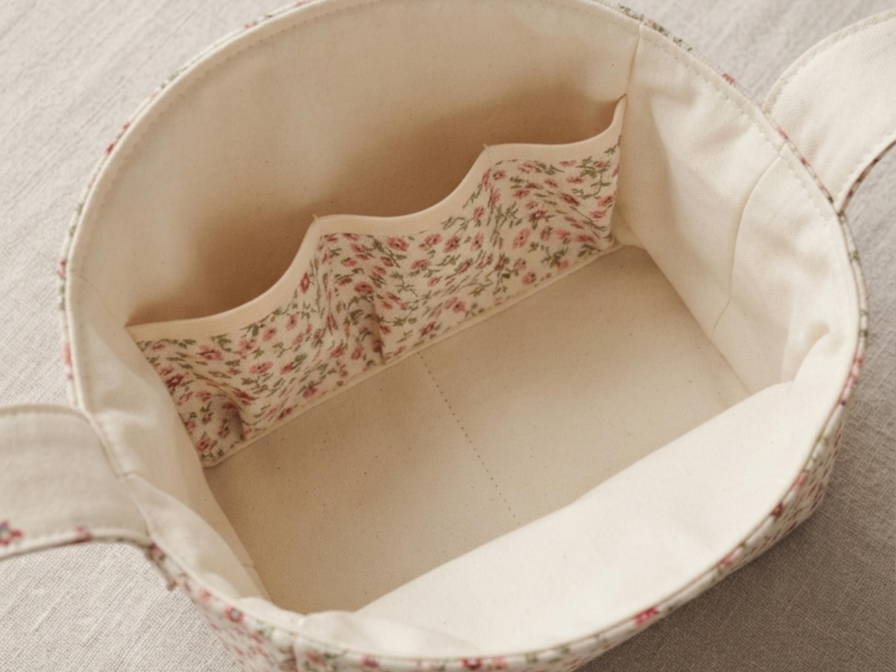 Open Up Cosmetic Caddy Sewing Pattern PDF, Spring Open Makeup Organizer, Travel Toiletry Bag Pattern, 3 Sizes, Instant Download