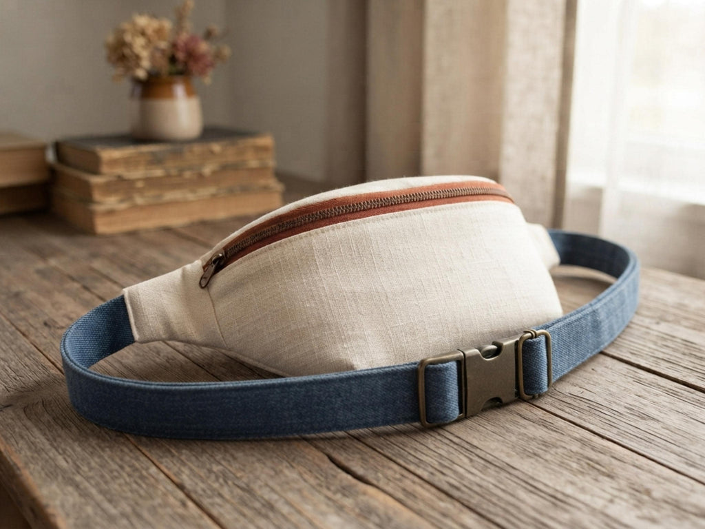 Fanny Pack Sewing Pattern, Belt Bag PDF, Crossbody Waist Bag Tutorial, Adjustable Strap Pattern, Digital Download