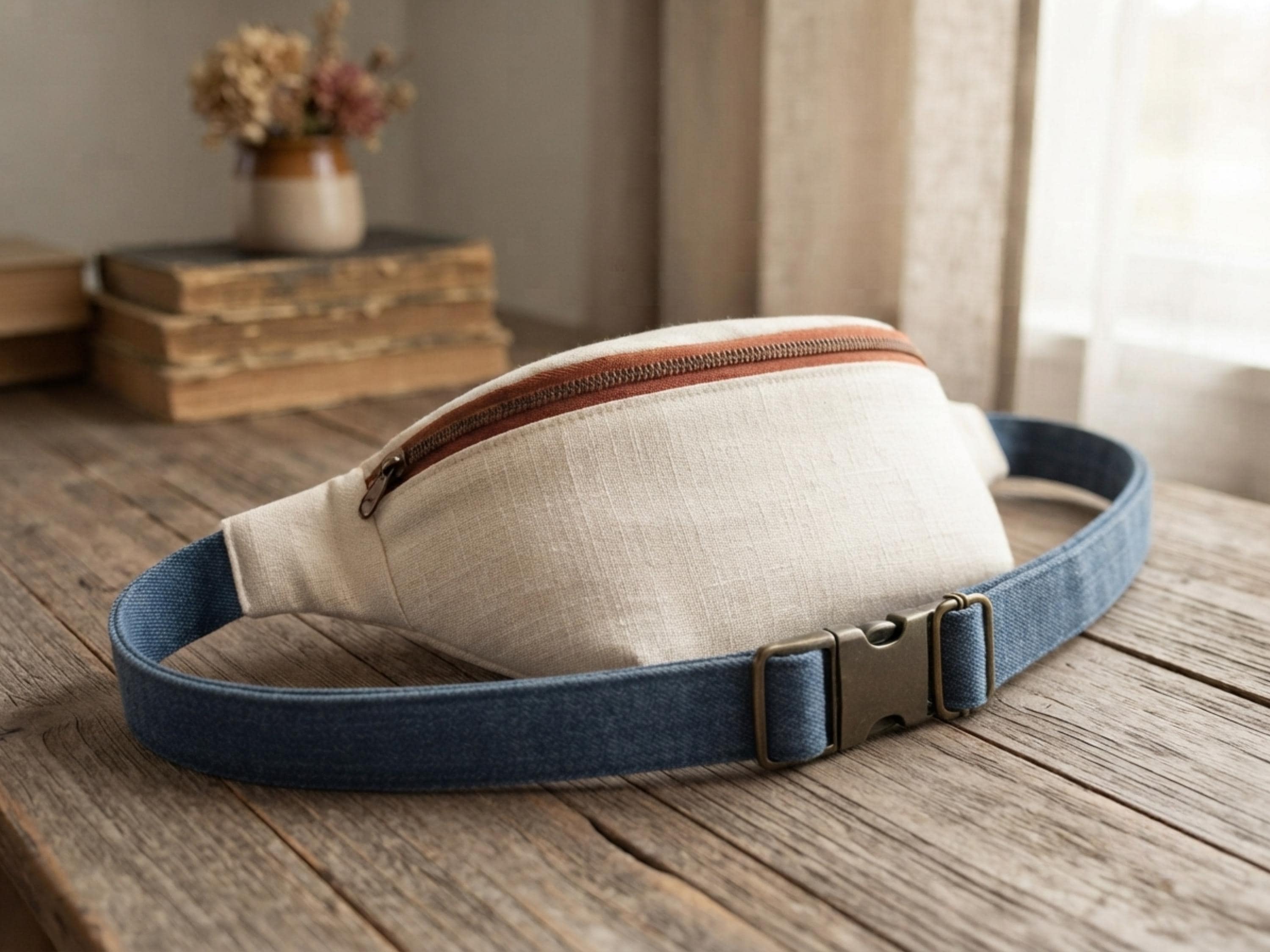 Fanny Pack Sewing Pattern, Belt Bag PDF, Crossbody Waist Bag Tutorial, Adjustable Strap Pattern, Digital Download