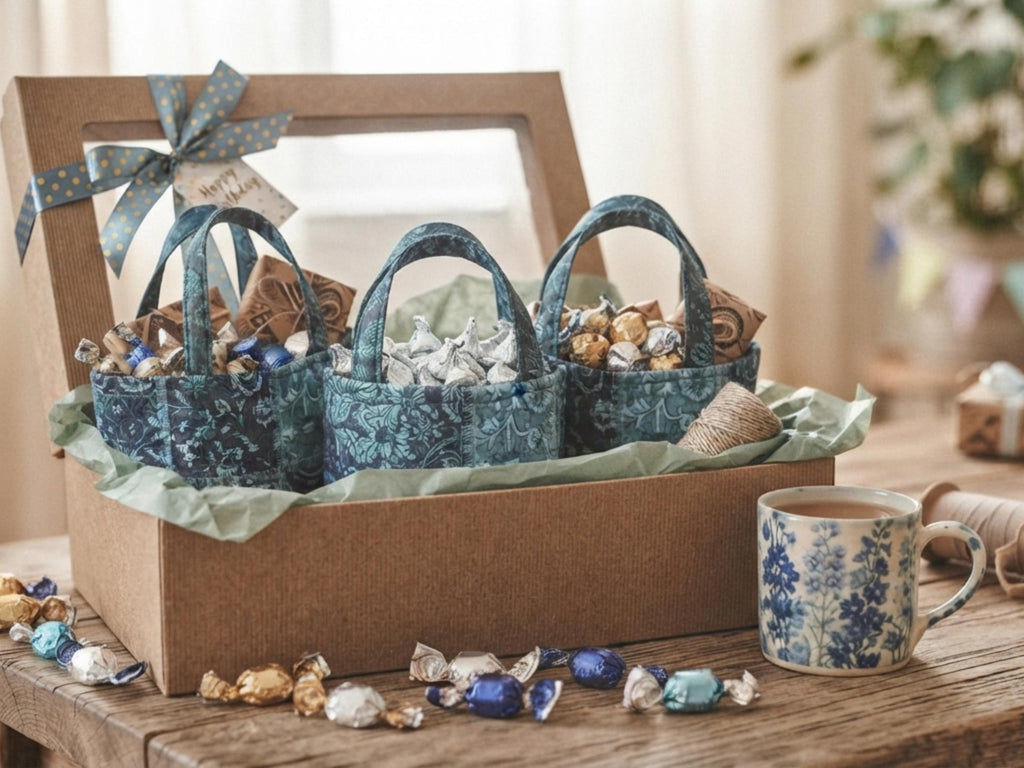 Mini Quilted Gift Bag DIY (PDF Download)