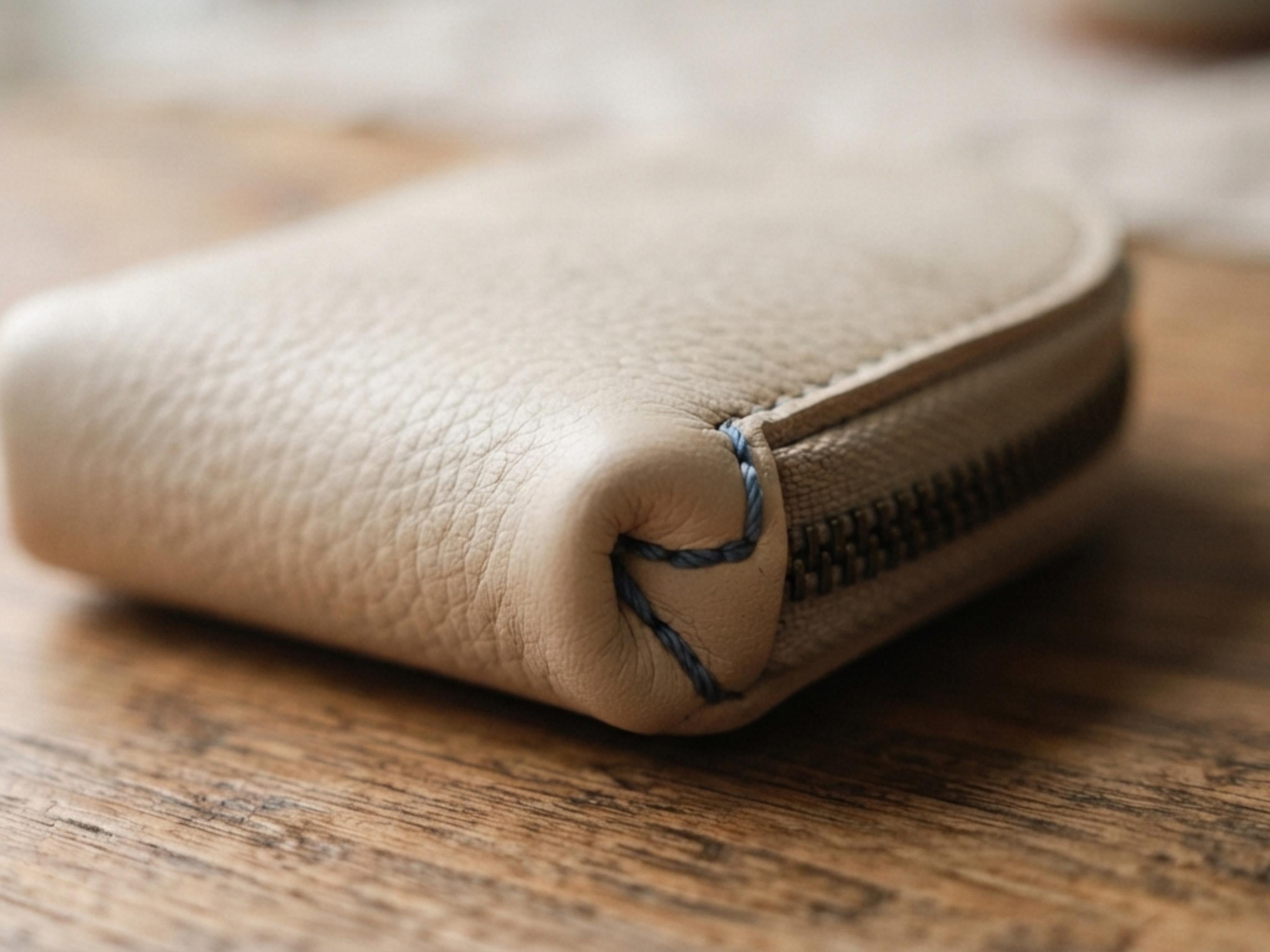 Leather Coin Purse Pattern, Zip Pouch Key Fob PDF, Small Wallet (Instant Download)