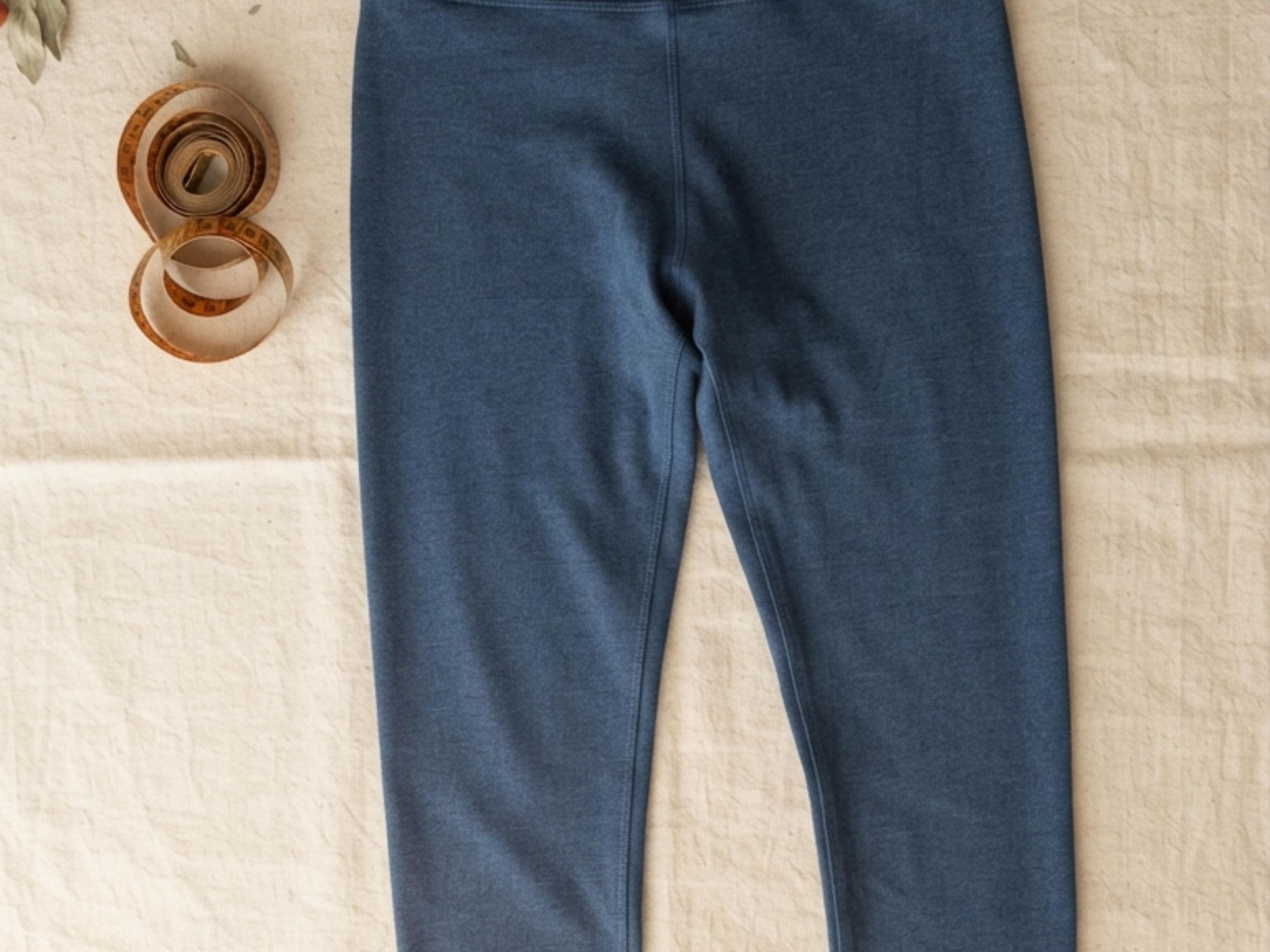 Yoga Leggings Sewing Pattern PDF | Women's Tights S-XL | Full Length & 7/8 Crop | 4-Way Stretch Activewear Digital Download