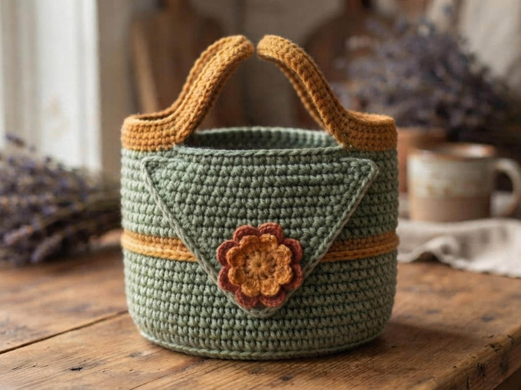Crochet Bucket Hat & Market Bag Set Pattern (PDF Download)