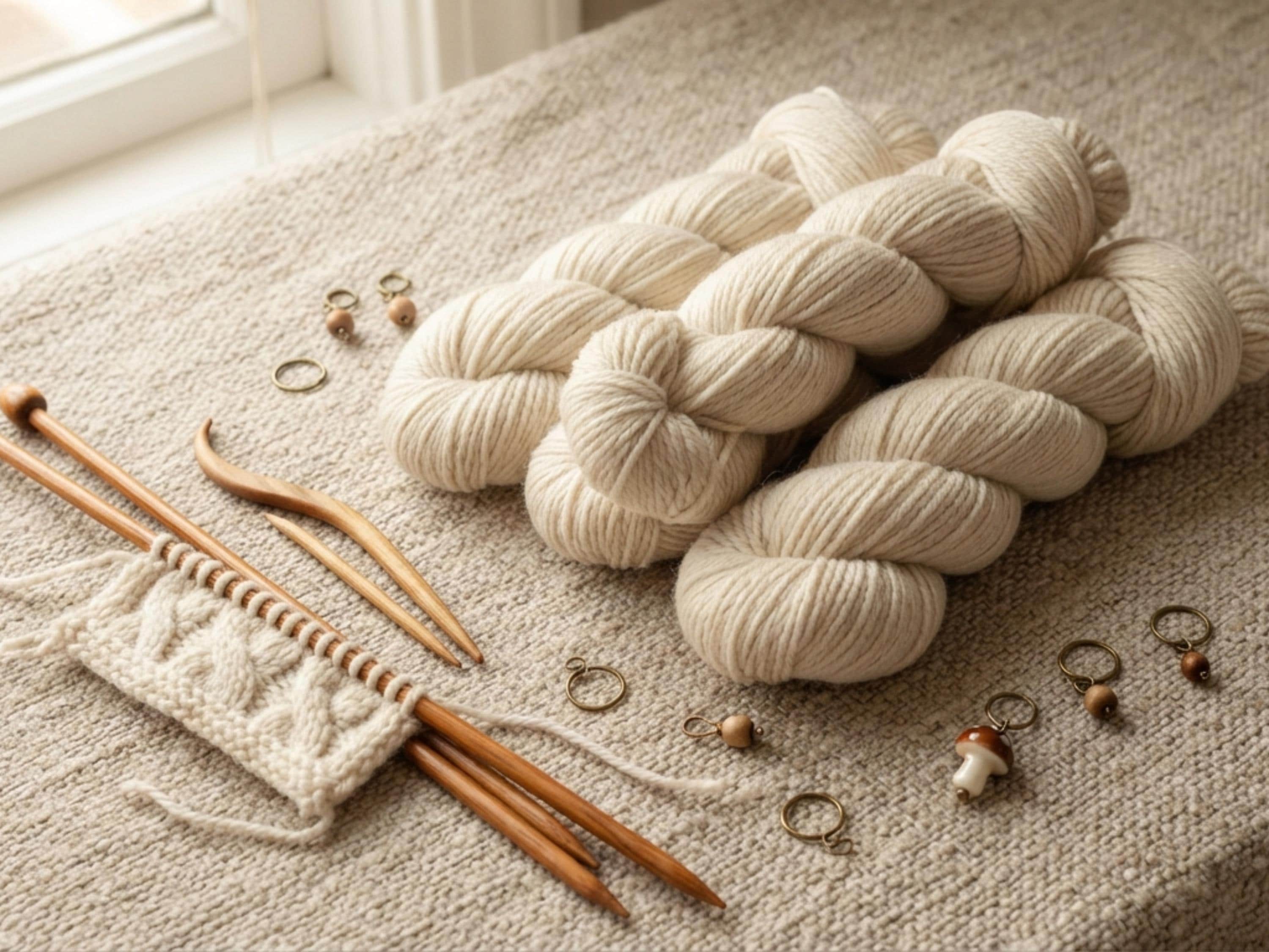 Toddler Hooded Cable Cardigan Knitting Pattern PDF | Aran Baby Jacket | 6-12mo to 3-4 Years